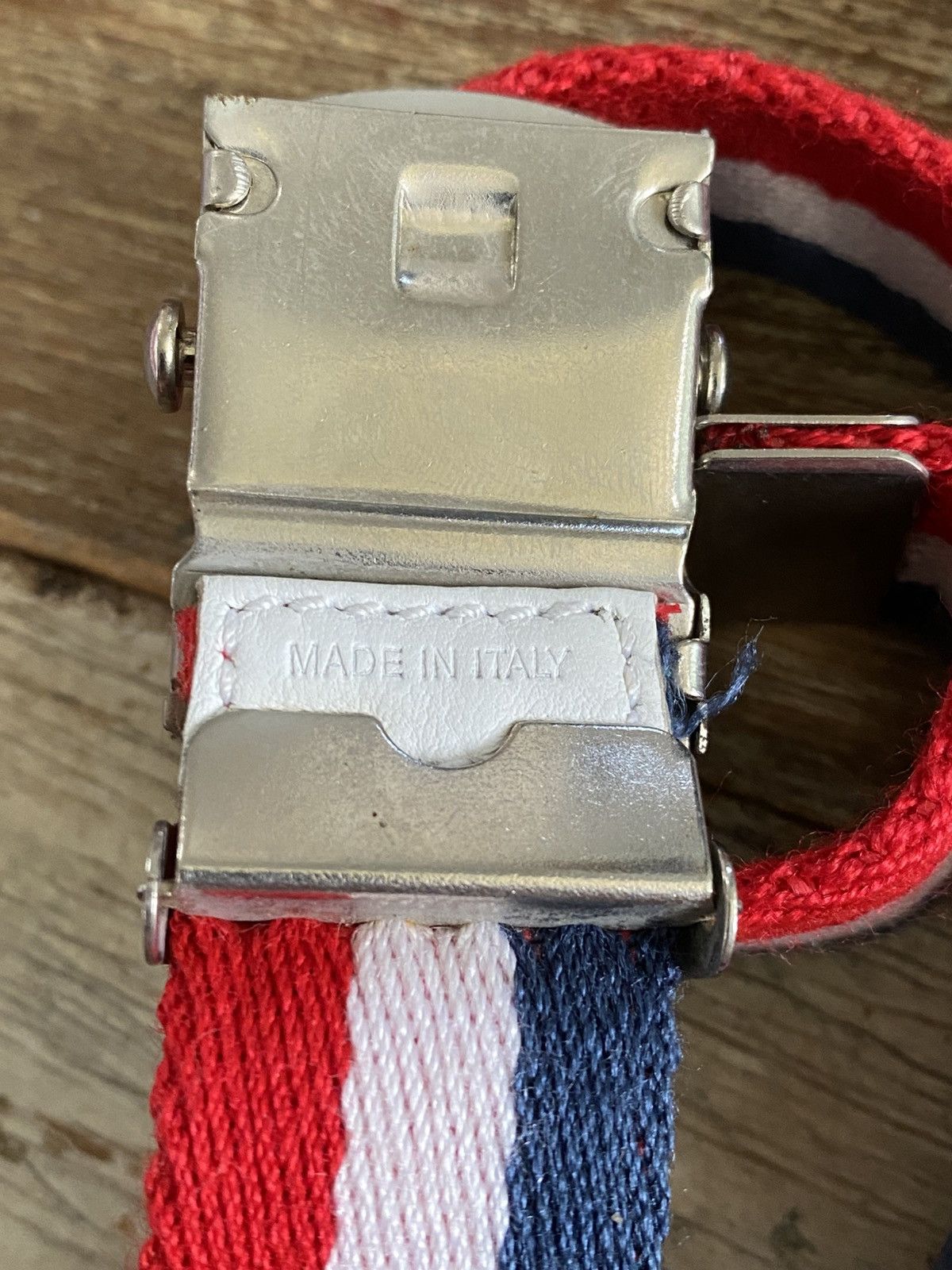 Dior Tricolor Canvas Belt - Rollercoaster Buckle Size ONE SIZE - 4 Thumbnail