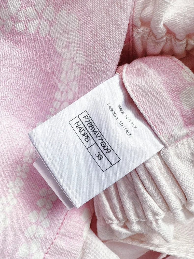 Chanel Chanel Pink flower sleeveless dress Size XS / US 0-2 / IT 36-38 - 7 Thumbnail