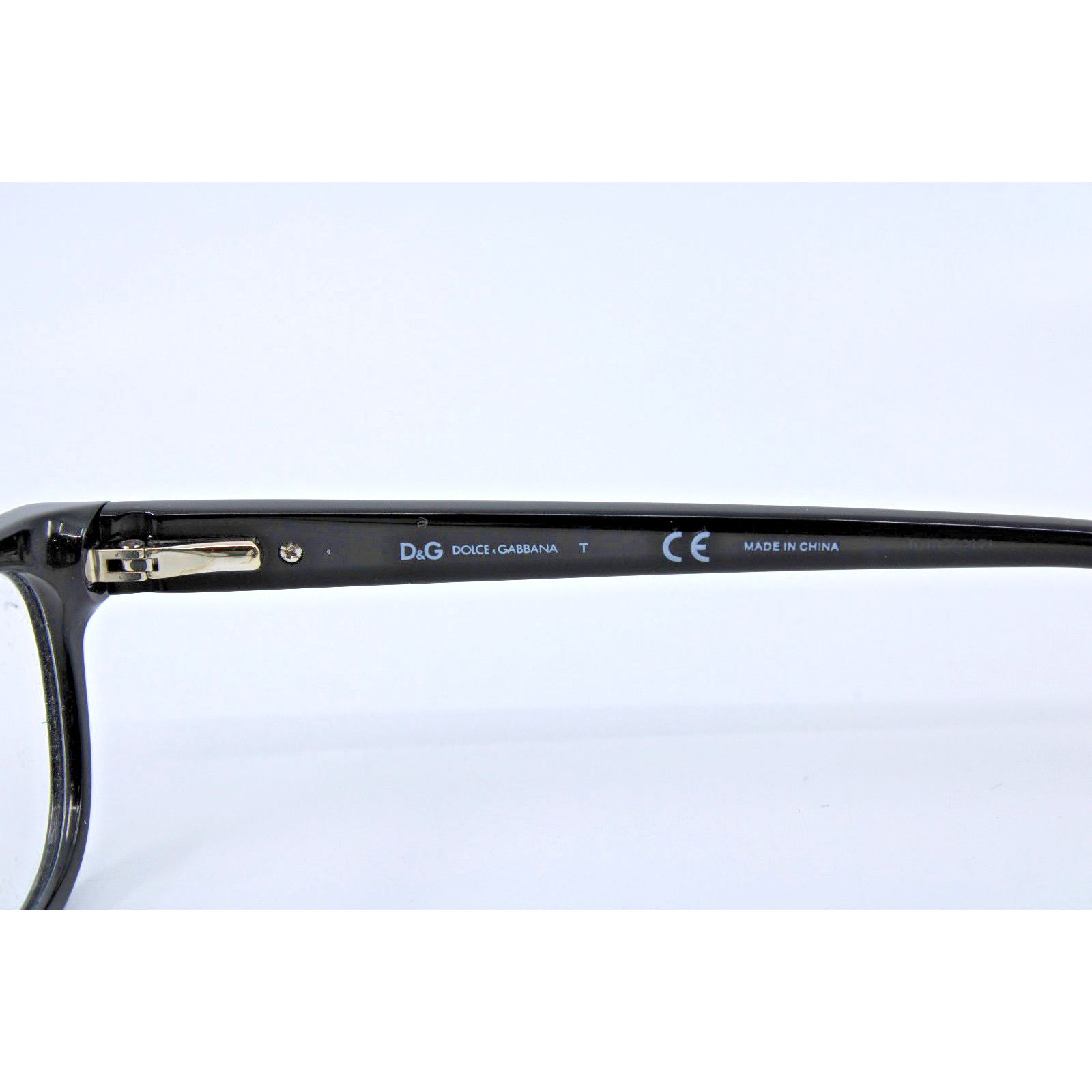 Dolce & Gabbana New Dolce & Gabbana D&G 1205 501 50-17-135 Black Frames Size ONE SIZE - 5 Thumbnail