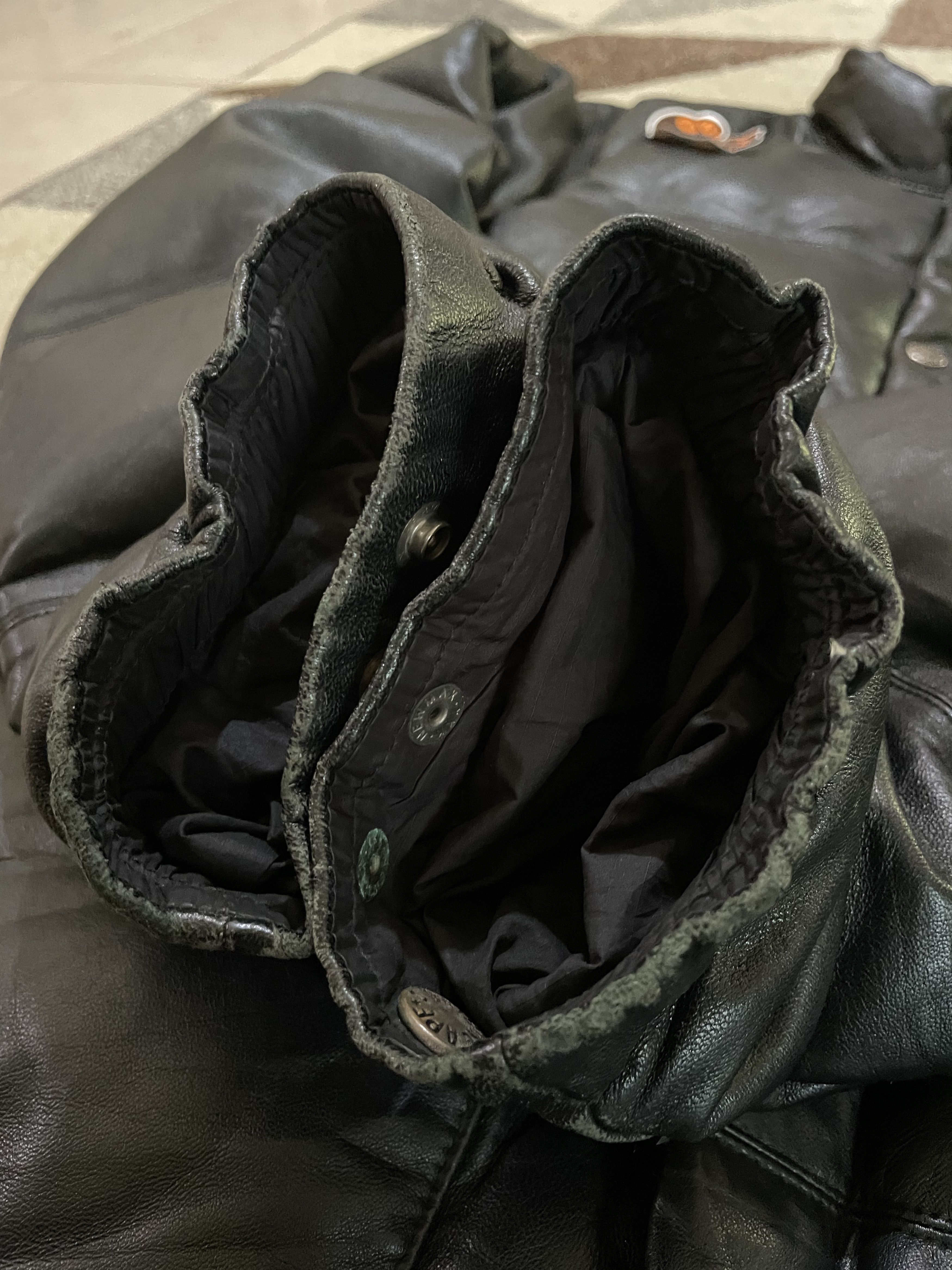 Bape 00’s Vintage Bape Sheepskin Leather Puffer Down Jacket Size US M / EU 48-50 / 2 - 17 Thumbnail