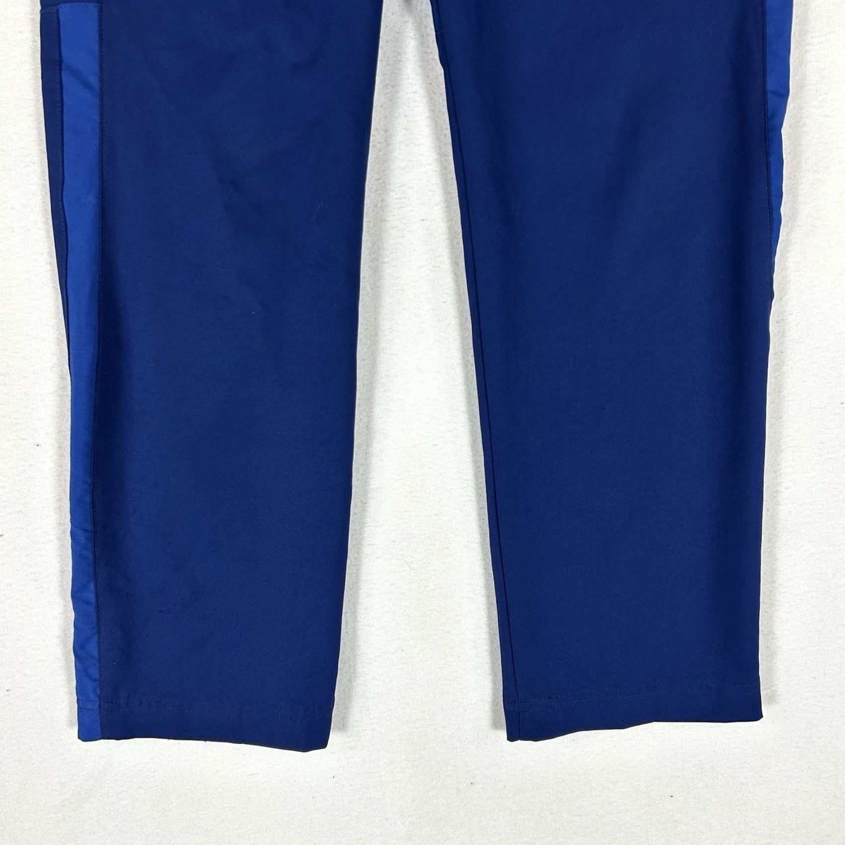 Nike Nike Track Pants Mens Small Blue Dri-Fit Woven Active Training Gym Run Athletic Size US 29 - 3 Thumbnail