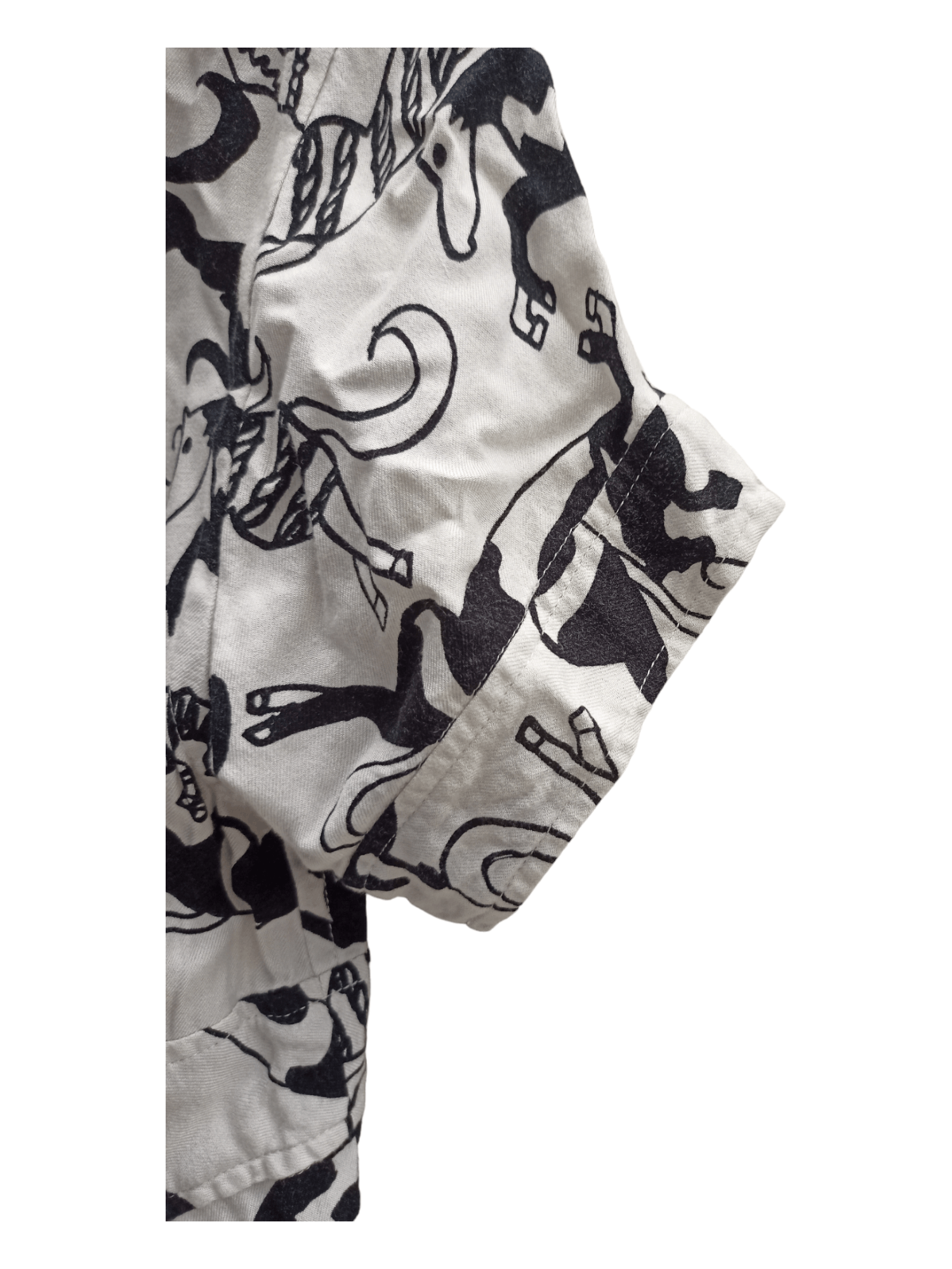 Issey Miyake Mercibeaucoup By Issey Miyake Full Printed Runway Blouses Size M / US 6-8 / IT 42-44 - 5 Thumbnail
