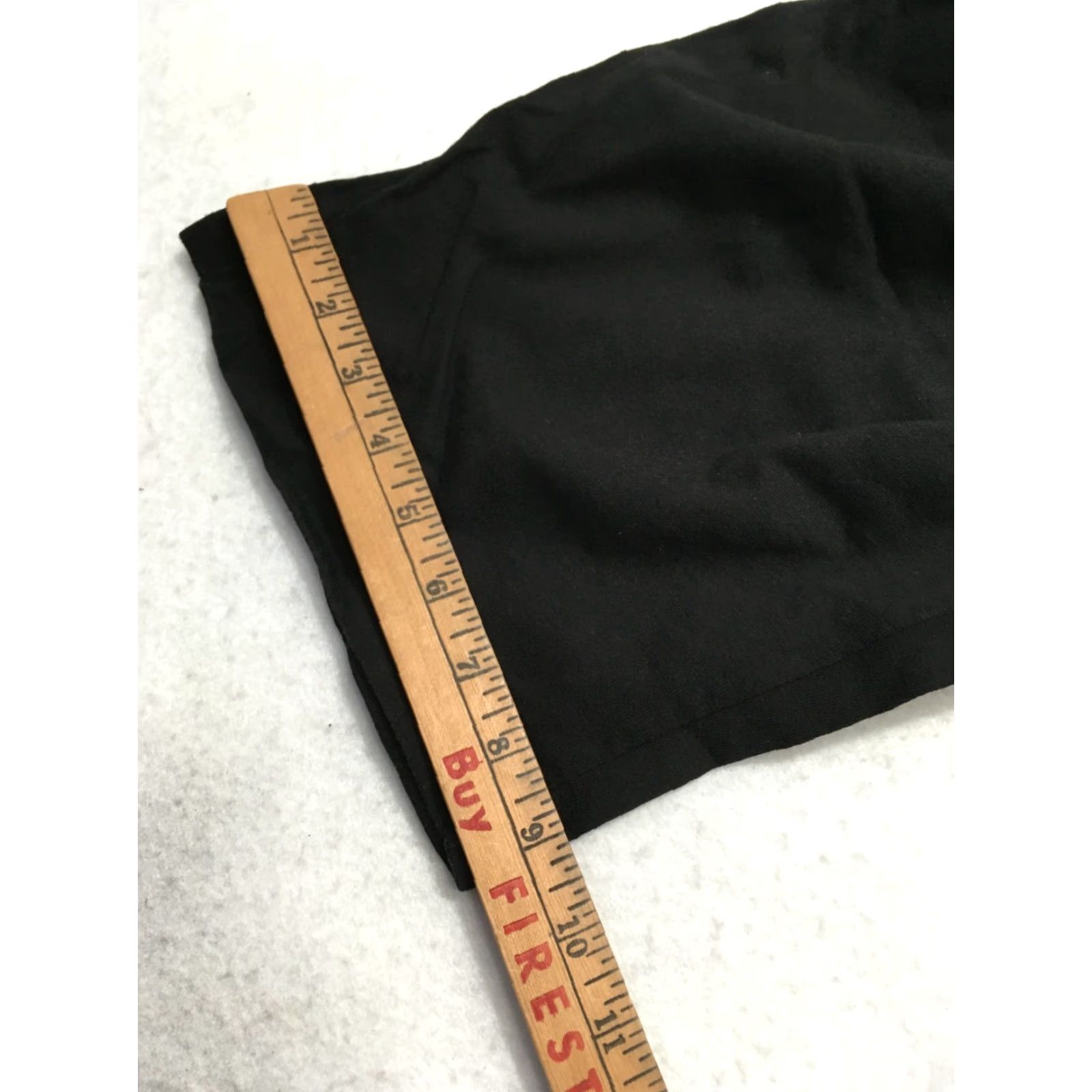 Vintage VINTAGE Original Copa Cabana Wide Leg Cropped Black Linen Rayon Pants 2X Women's Spring Summer Casual Beach Festival Holiday USA Retro Womens Size XXL / US 16-18 / IT 52-54 - 7 Thumbnail