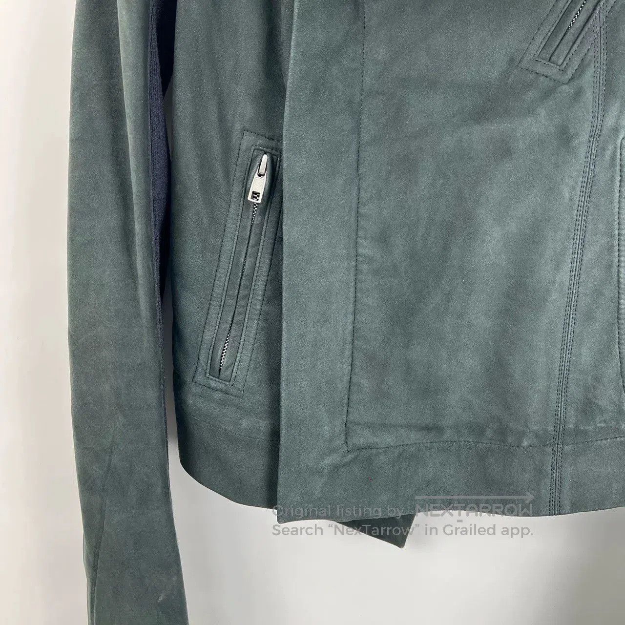 Rick Owens Rick Owens Suede Collar Jacket. Size US M / EU 48-50 / 2 - 5 Thumbnail