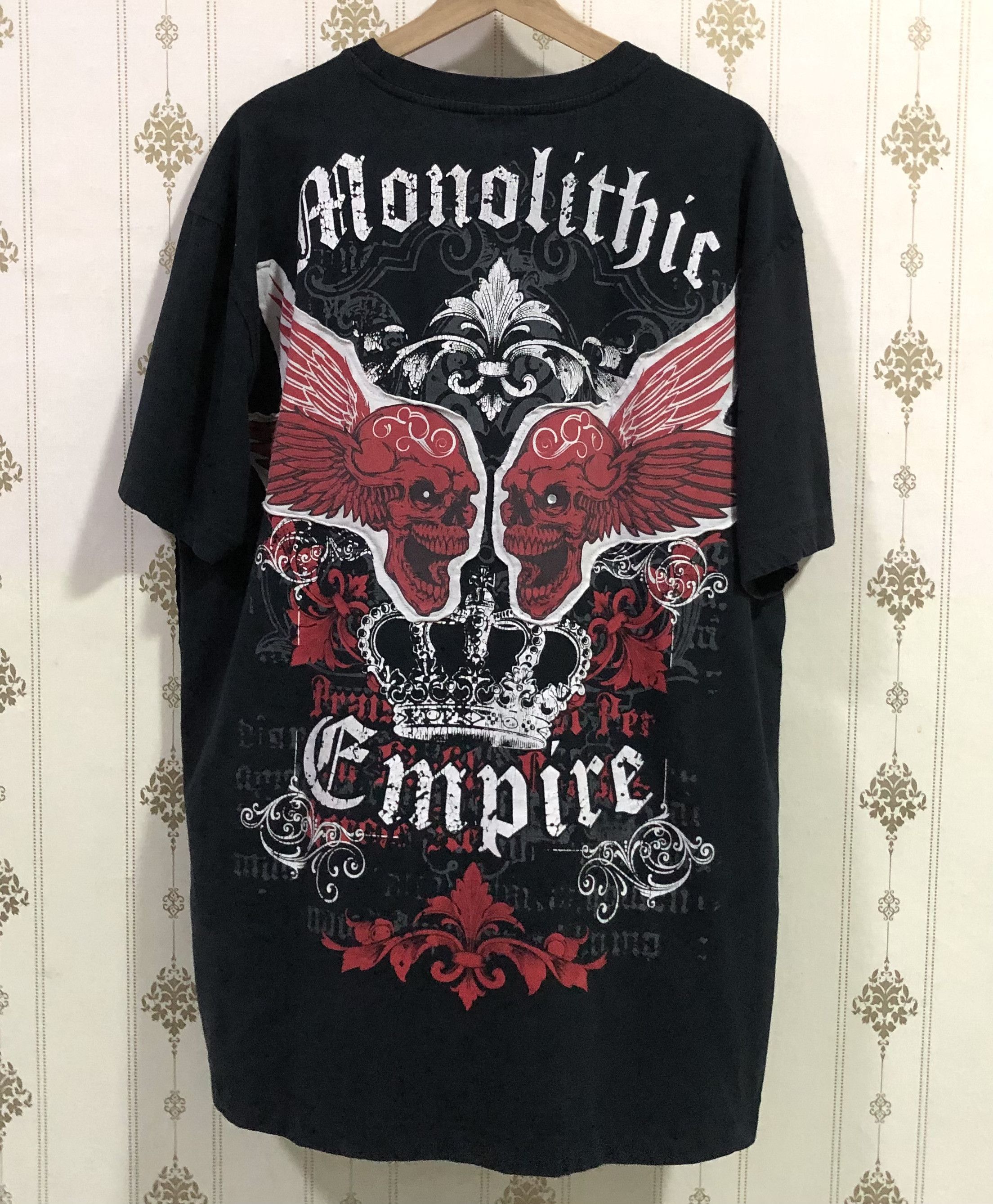 Band Tees Raw Blue Monolith empire over print hardcore tshirt Size US XL / EU 56 / 4 - 1 Thumbnail