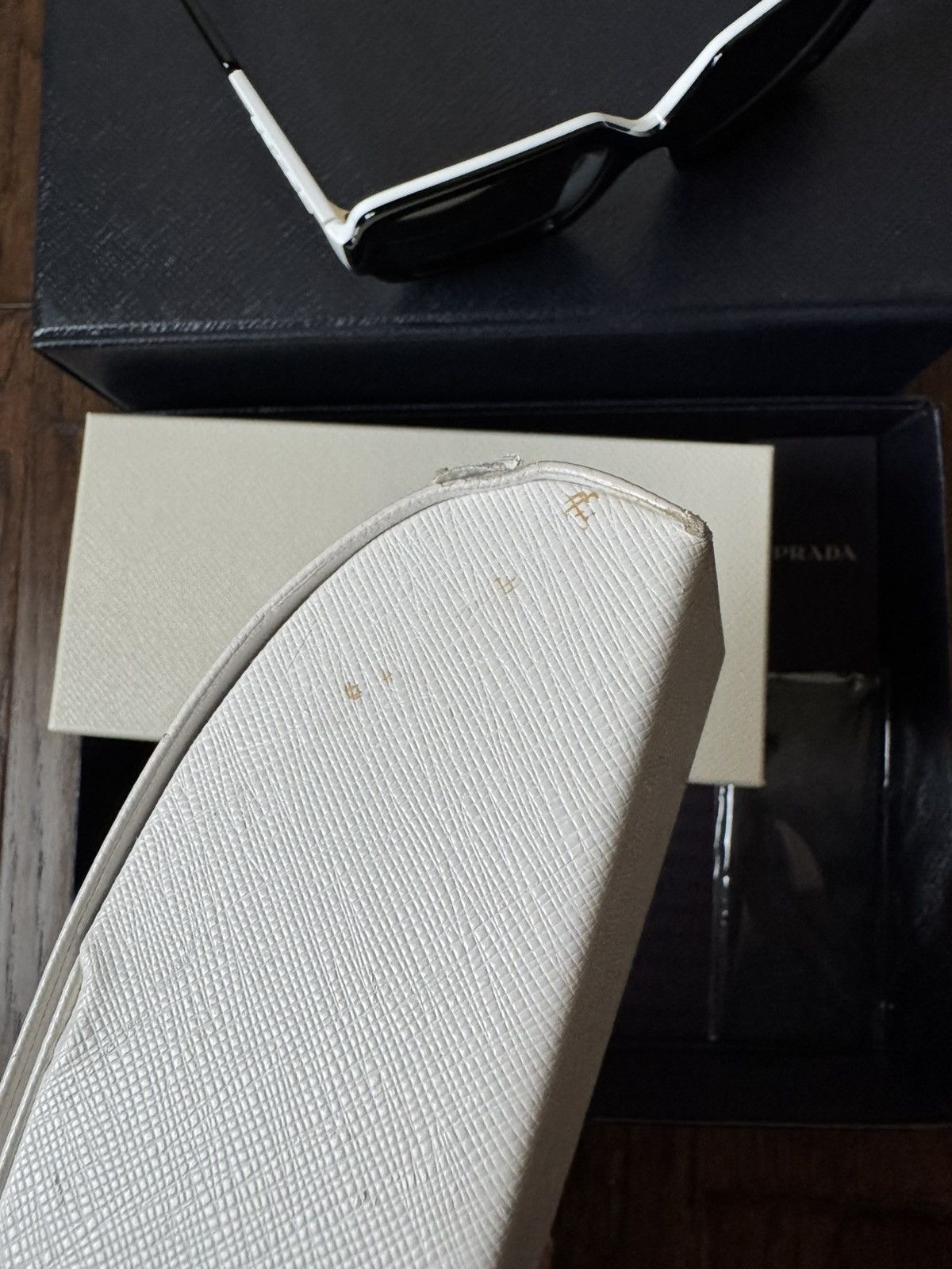 Prada Prada Monochrome Sunglasses Size ONE SIZE - 11 Thumbnail