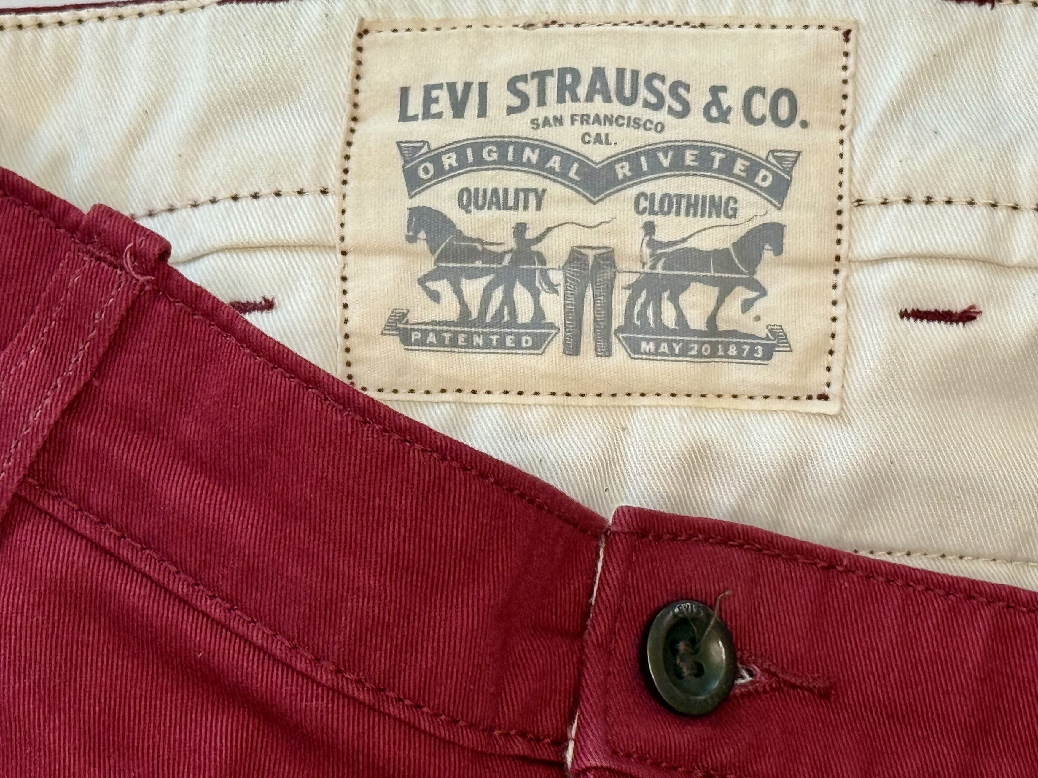 Levi's Levi's Red Chino Khakis with Modern Jogger Style Hem Size US 28 / EU 44 - 4 Thumbnail