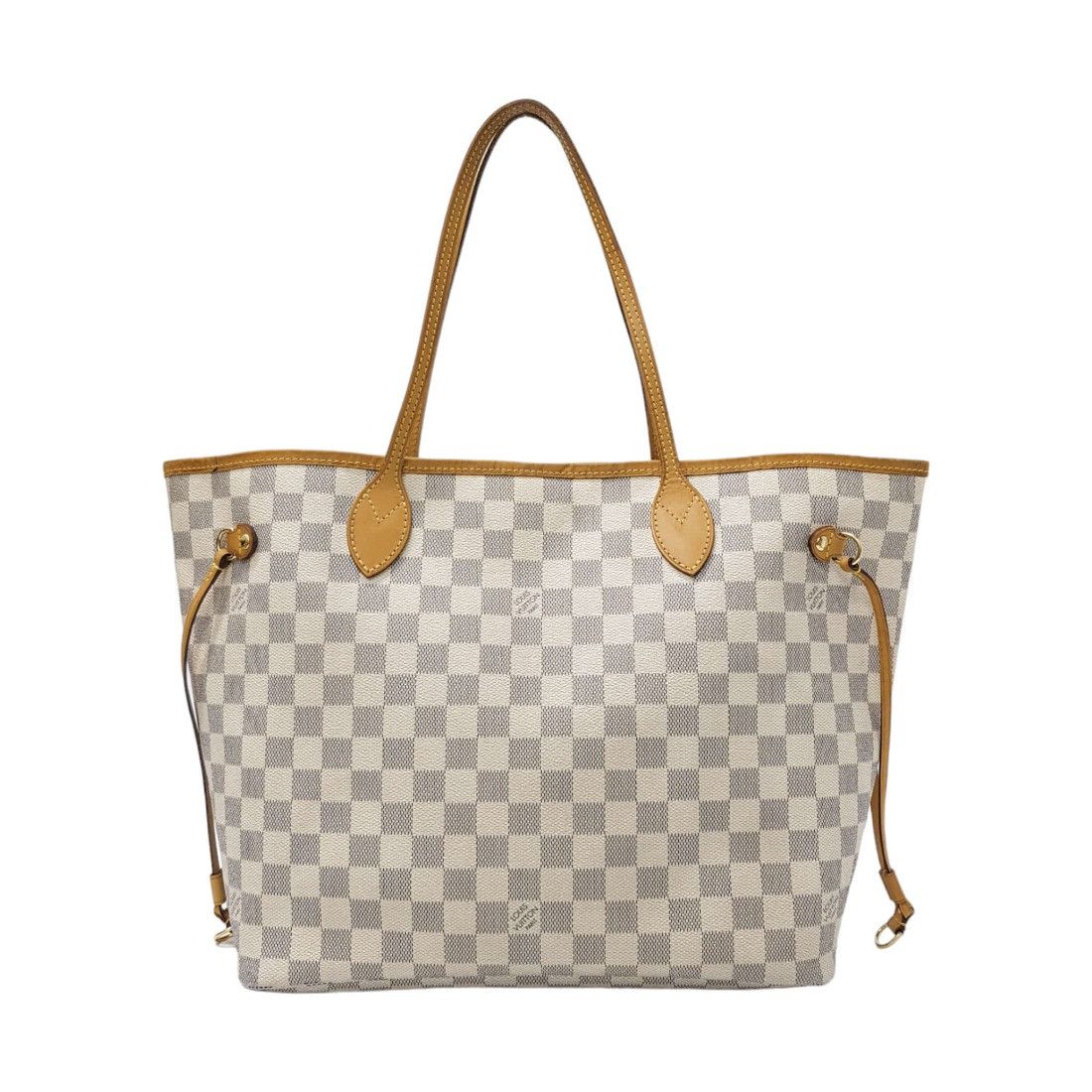 Louis Vuitton LOUIS VUITTON Neverfull Damier Azur MM Tote Bag Size ONE SIZE - 1 Thumbnail