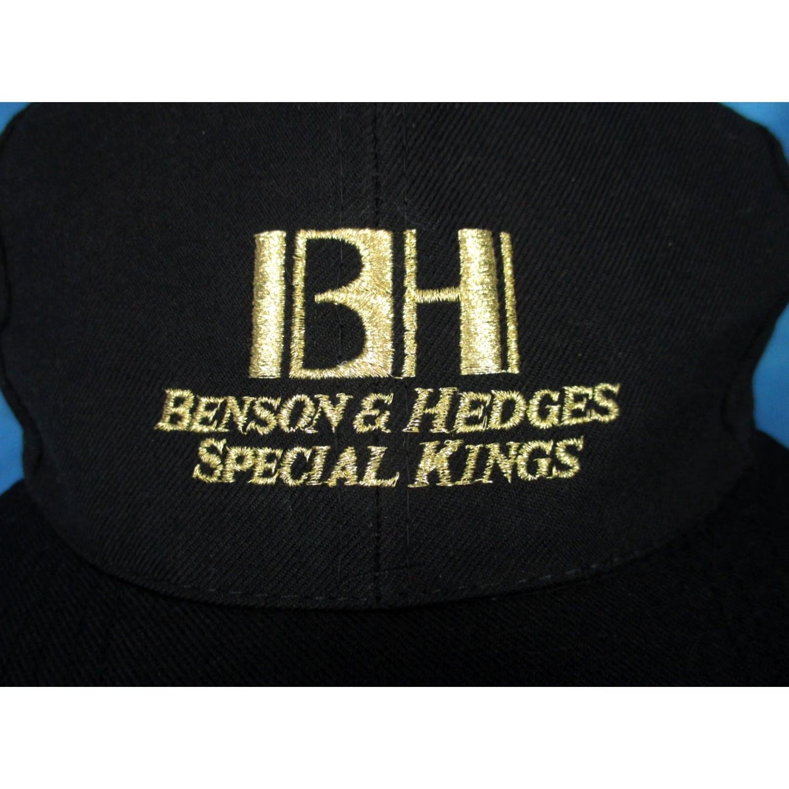 Vintage VINTAGE Benson & Hedges Snapback Hat 90s Men Adjustable Black Hip Hop CIGARETTES SPECIAL KINGS NOS Size ONE SIZE - 5 Thumbnail