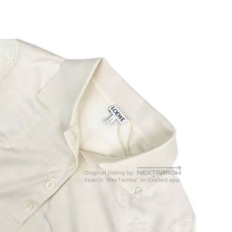 Loewe Loewe Silk Polo knit sweater Size S / US 4 / IT 40 - 4 Thumbnail