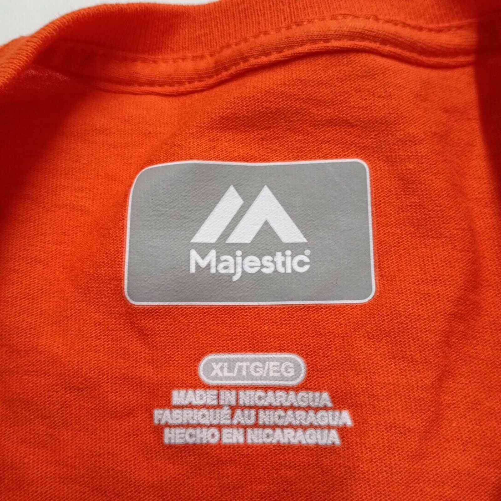 Majestic Baltimore Orioles T-Shirt Men’s Size XL Orange Majestic Size US XL / EU 56 / 4 - 3 Thumbnail