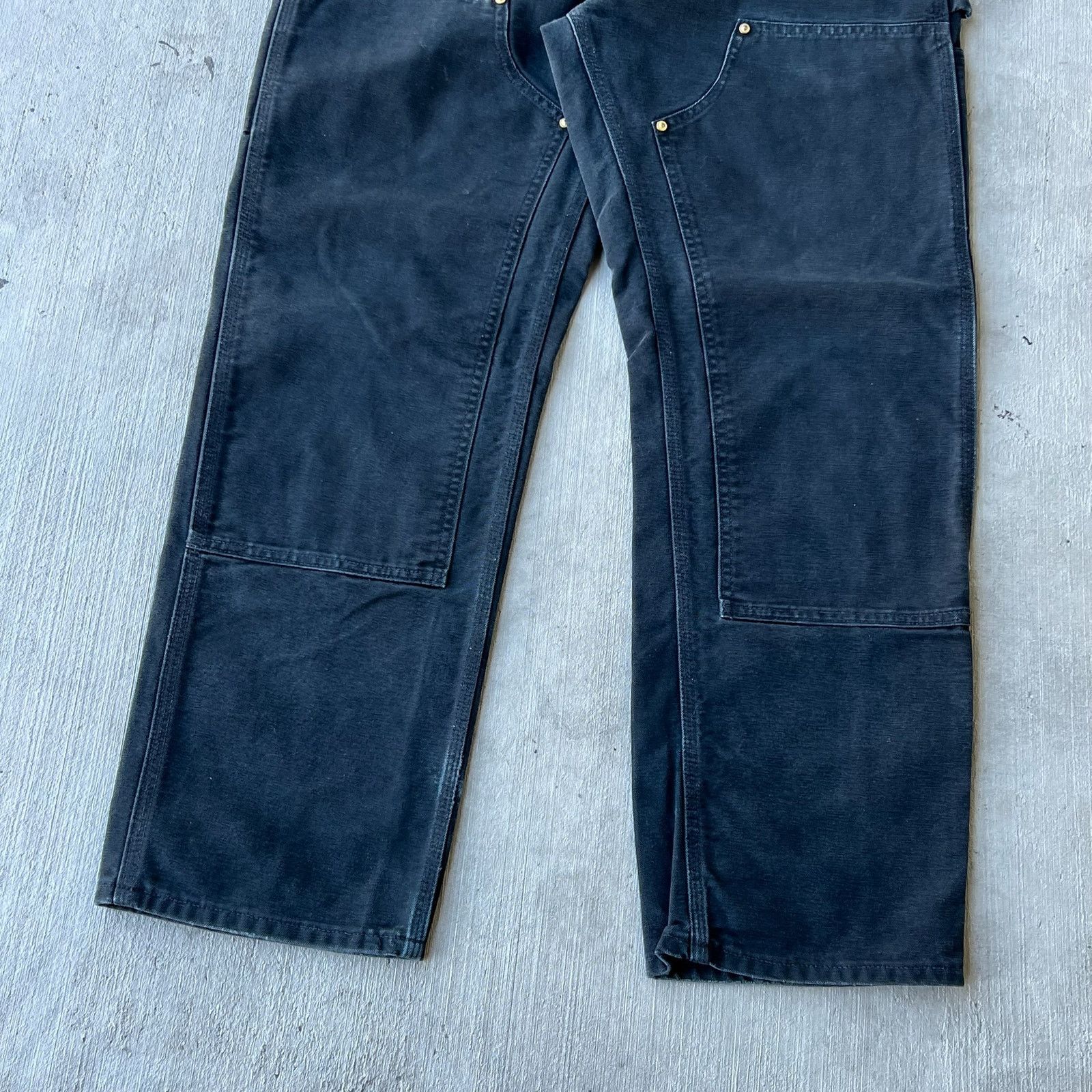 Carhartt × Vintage Carhartt black double knee work wear carpenter pants Size US 30 / EU 46 - 3 Thumbnail
