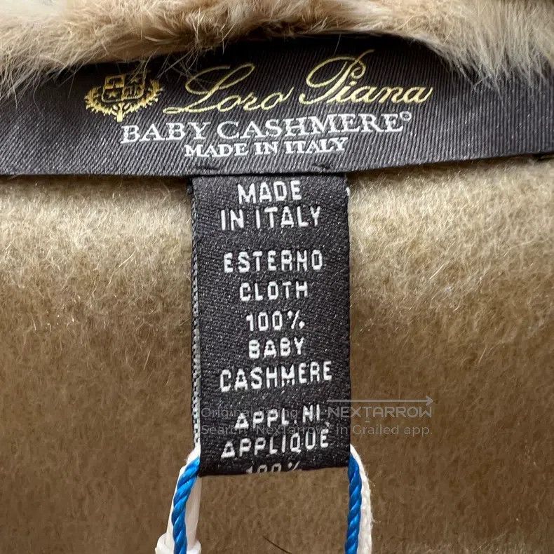 Loro Piana Loro Piana Beige Miffy cashmere poncho Size M / US 6-8 / IT 42-44 - 4 Thumbnail