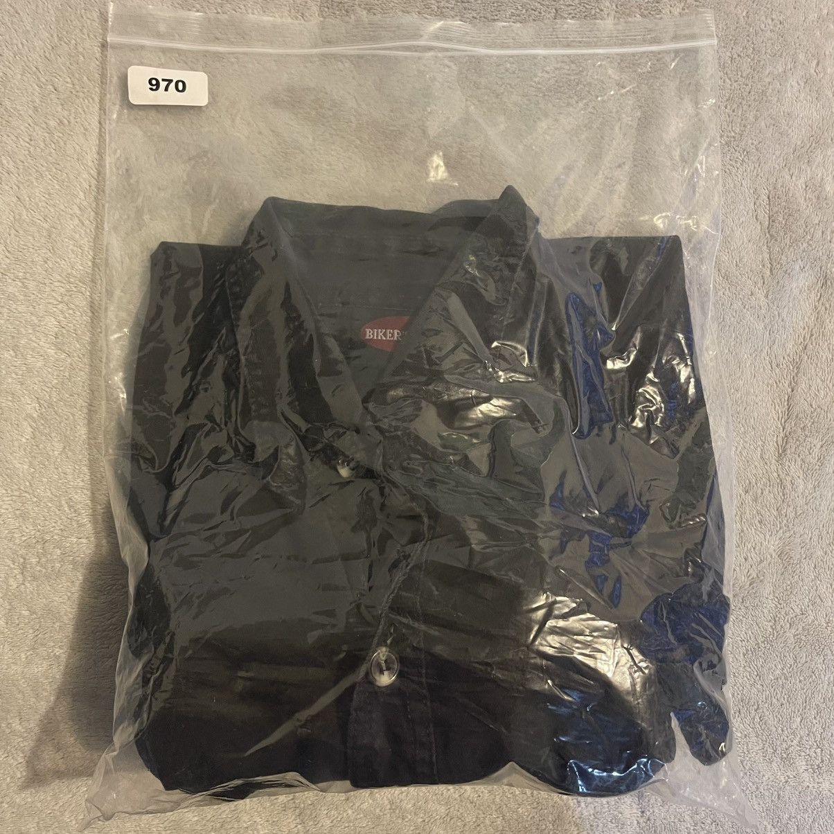 Other Vintage Biker Shirt Men XL Black Y2K Button Up Tennessee USA Size US XL / EU 56 / 4 - 7 Thumbnail