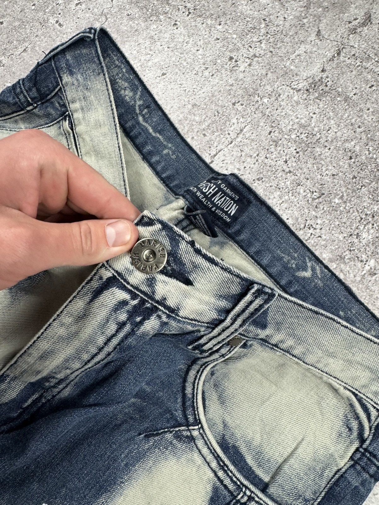 If Six Was Nine CRAZY Flared Vintage Jeans Gallery Dept Style Y2K the90 Size US 36 / EU 52 - 9 Thumbnail