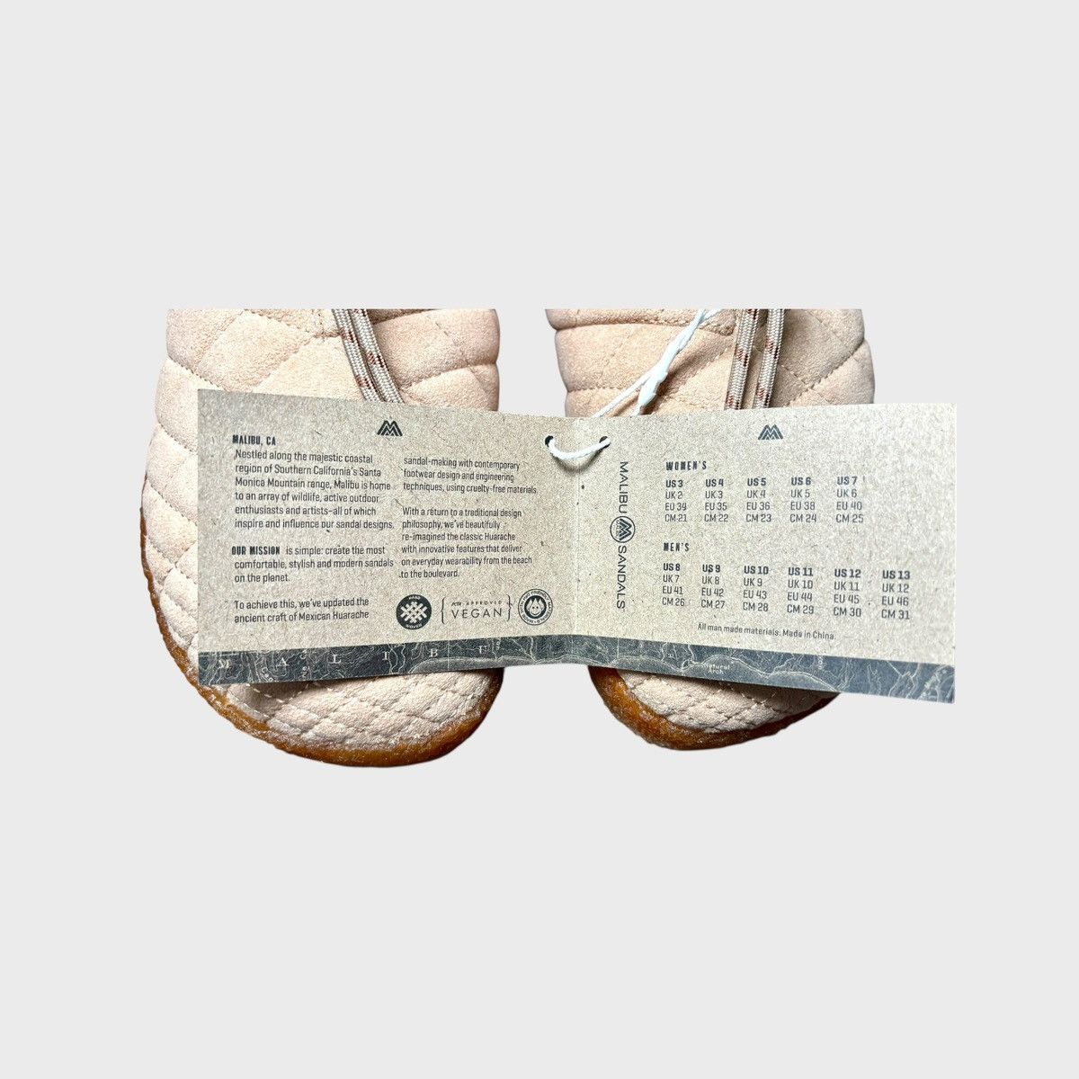 Malibu Sandals Malibu Women Quilted Fabric Little Dume Beige Boots Sz 7 Size US 7 / IT 37 - 13 Thumbnail