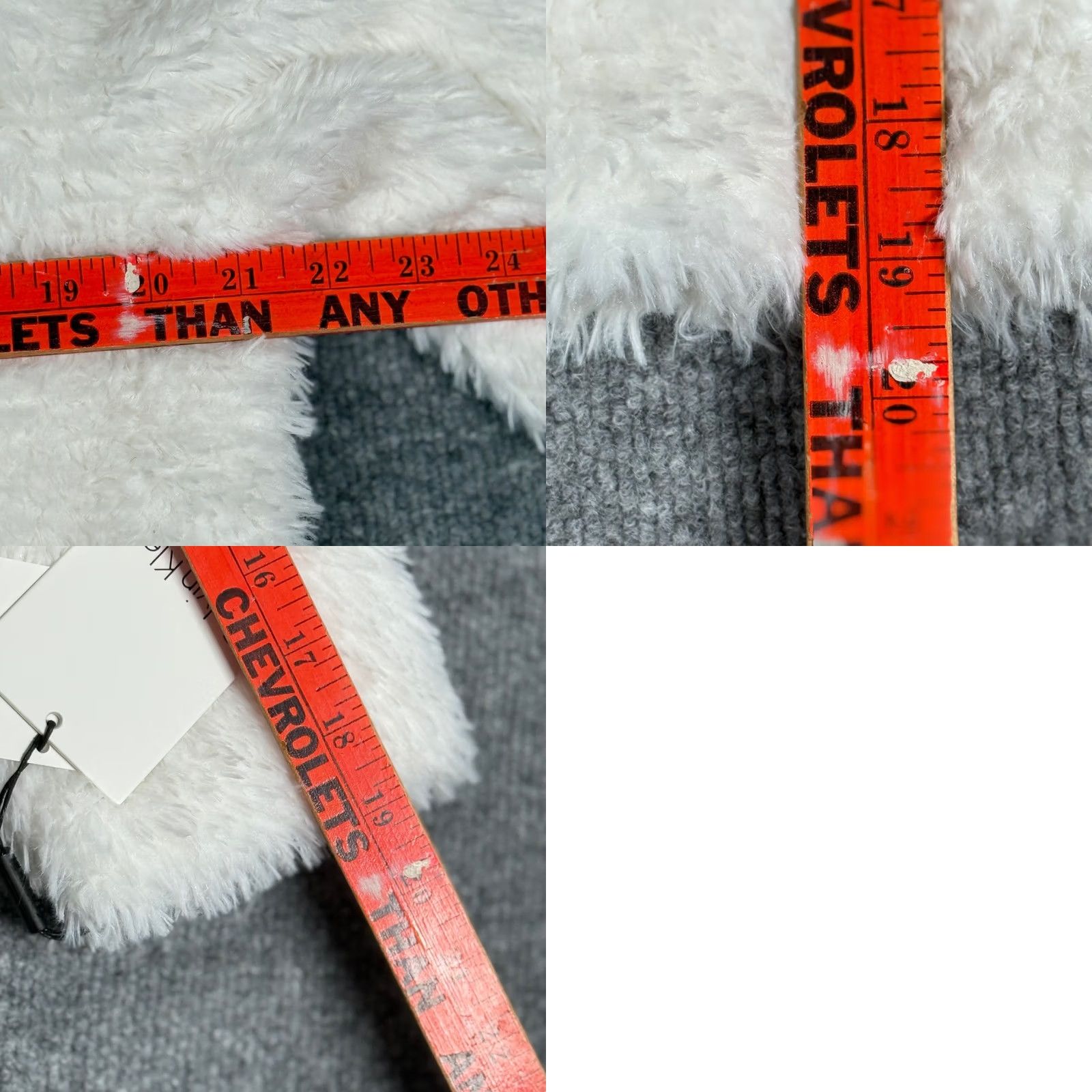 Calvin Klein Calvin Klein White Faux Fur Jacket Cardigan Shrug Bolero Wedding Seasonal Long Sleeve Hook & Eye Closure Ladies Jacket Women L White Fur Trim Logo Size L / US 10 / IT 46 - 8 Thumbnail