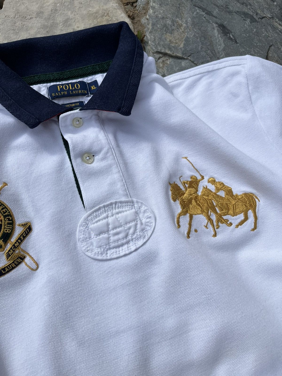 Glo Gang × Polo Ralph Lauren Polo Ralph Lauren Chief Keef style polo tee y2k double pony Size US XL / EU 56 / 4 - 18 Thumbnail