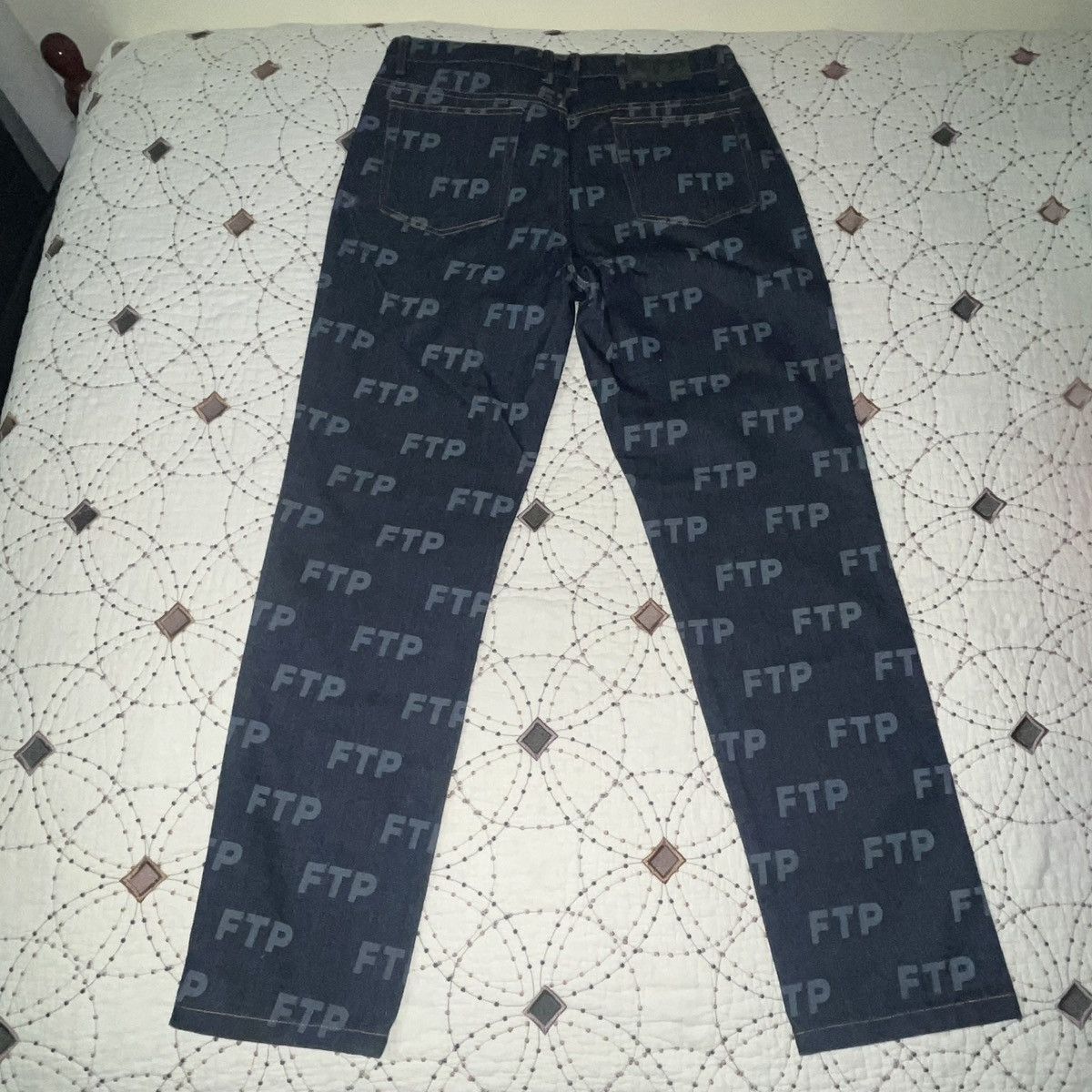 Fuck The Population FTP All-Over Print Jeans Size US 34 / EU 50 - 1 Thumbnail