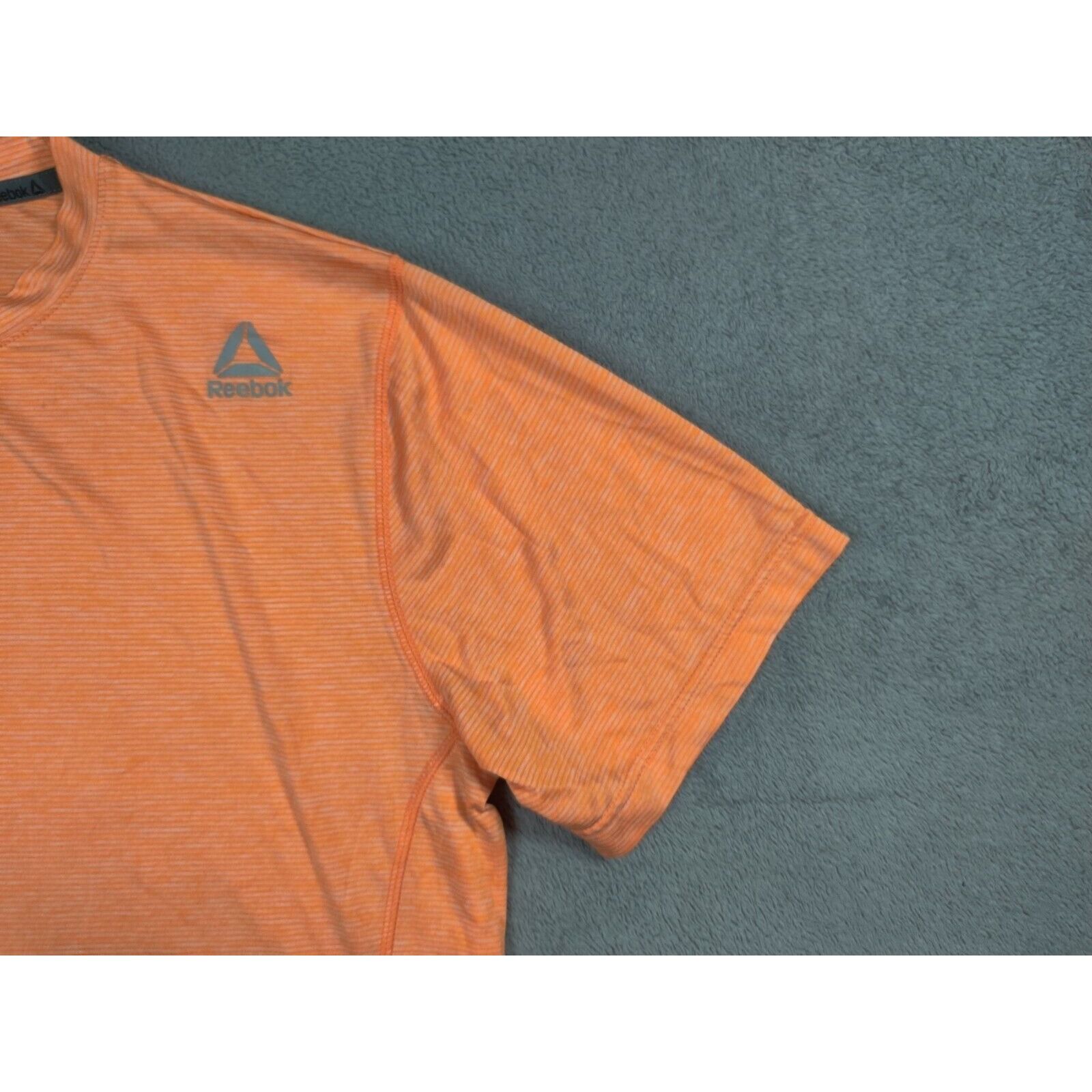 Reebok Reebok Shirt Adult Mens Medium Solid Orange Activewear Size US M / EU 48-50 / 2 - 4 Thumbnail