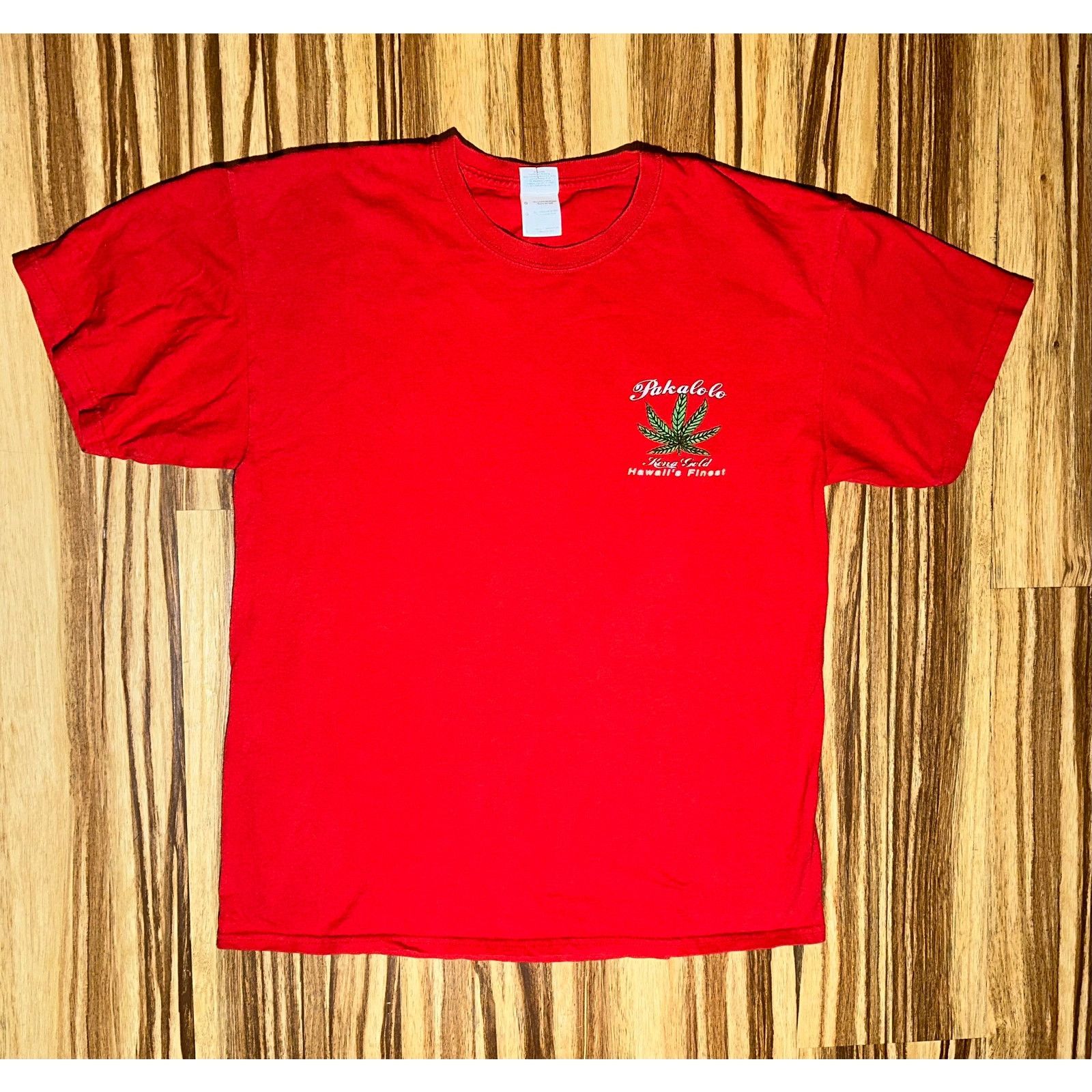 & Other Stories Pakalolo Kona Gold Hawaii’s Finest Red Tshirt Size Large Size US L / EU 52-54 / 3 - 2 Thumbnail