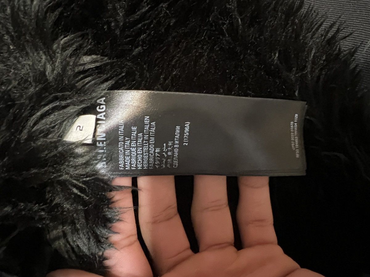 Balenciaga Balenciaga fur denim jacket Size US L / EU 52-54 / 3 - 5 Thumbnail