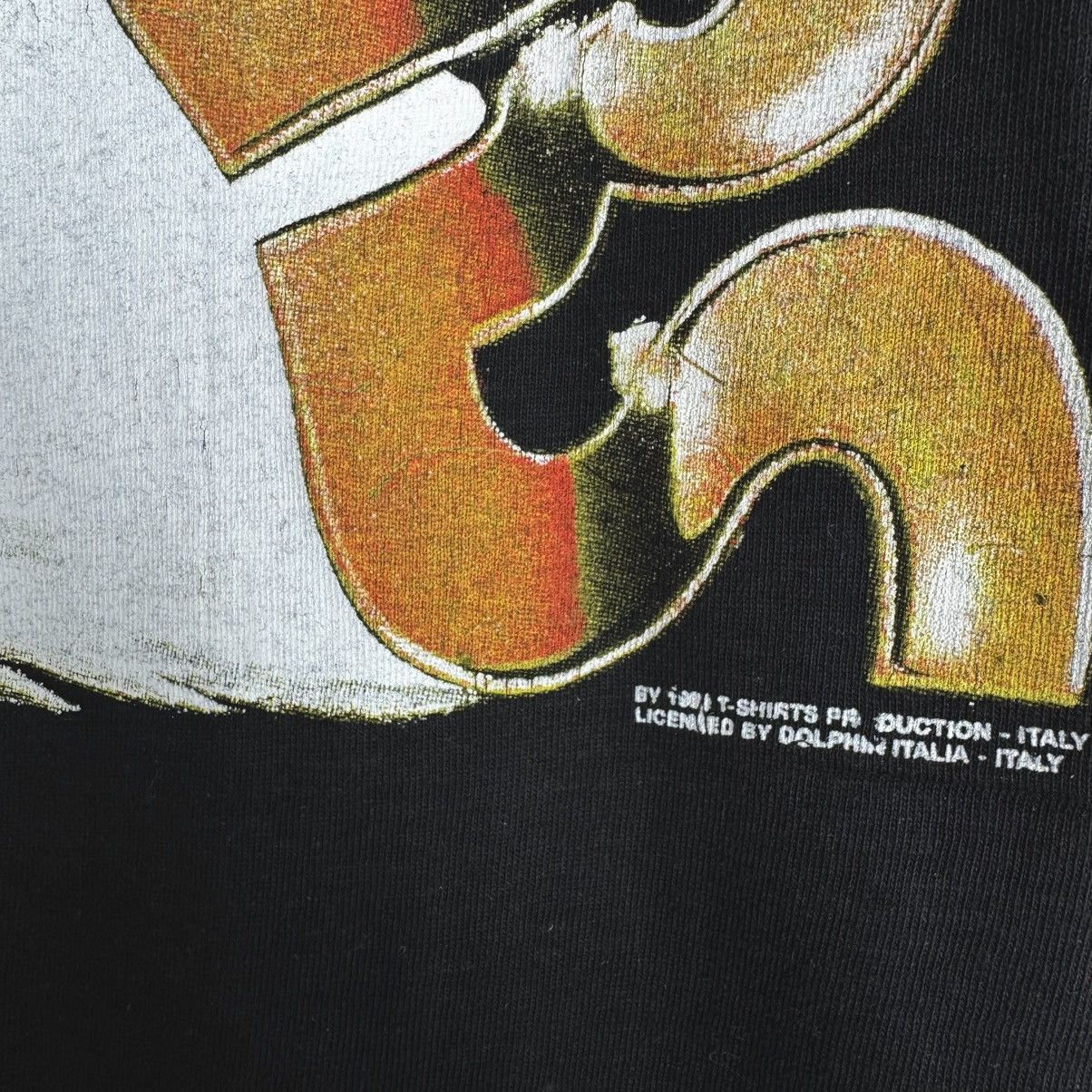 Harley Davidson Vintage 1999 Easyriders Metallica Style Motor Euro T Shirt Size US XL / EU 56 / 4 - 8 Thumbnail