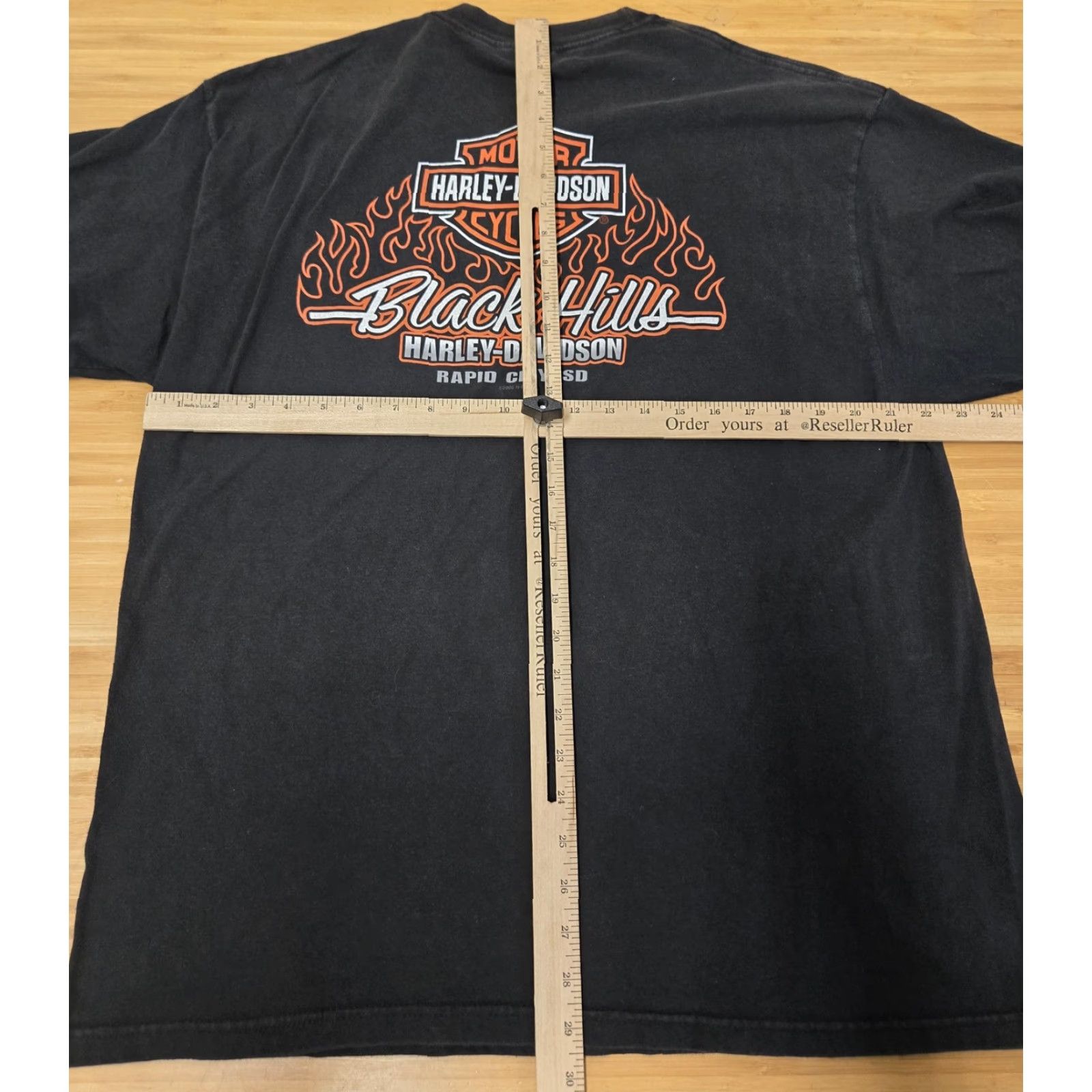 Harley Davidson Harley-Davidson Shirt Mens XL Black Hills Rapid City SD Biker Motorcycle 2006 Size US XL / EU 56 / 4 - 6 Thumbnail