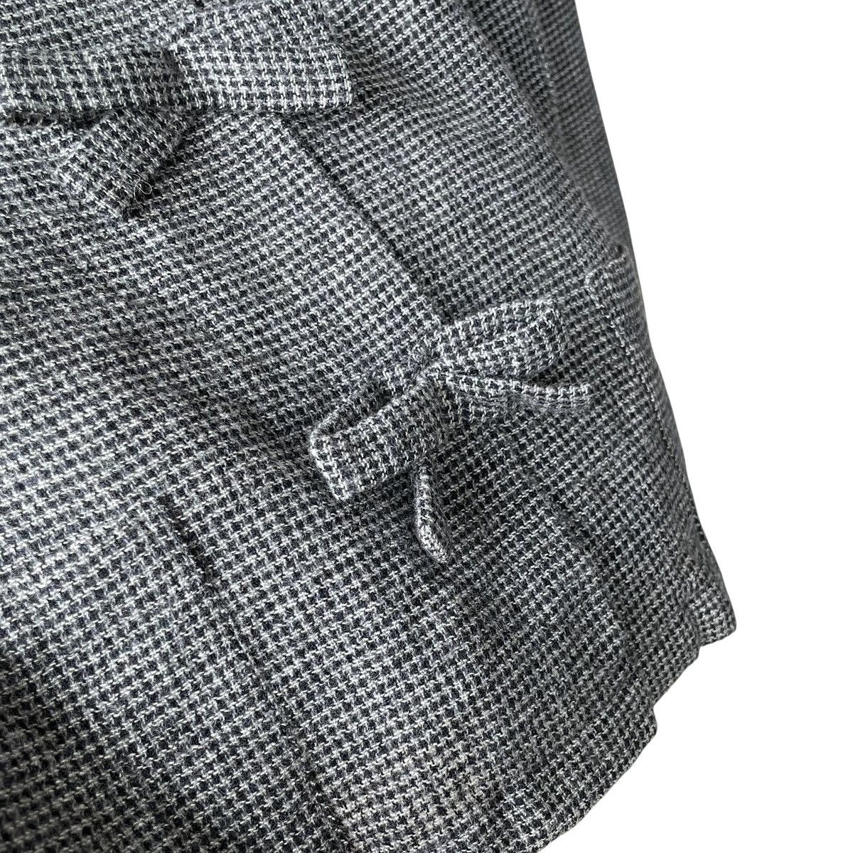 agnes b. Agnes B. Paris Designer Light Wool Ribbon Blazer Size XS / US 0-2 / IT 36-38 - 4 Thumbnail