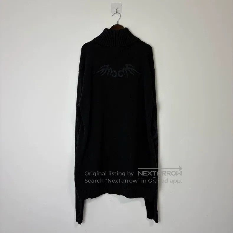 Balenciaga Balenciaga Sanskrit y2k Dragon Totem Destruction Sweater Size US M / EU 48-50 / 2 - 2 Thumbnail