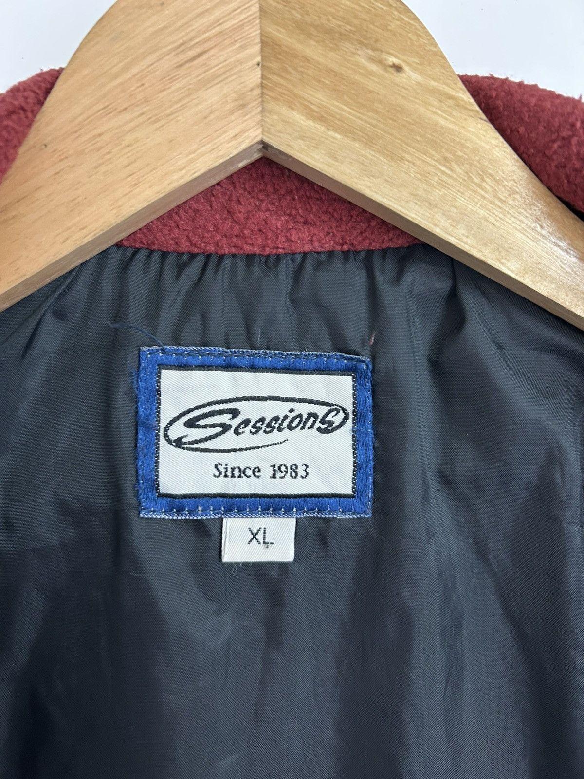 Sessions ⚡️Vintage Sessions Fleece Zipper Shirt Jacket Size US XL / EU 56 / 4 - 10 Thumbnail