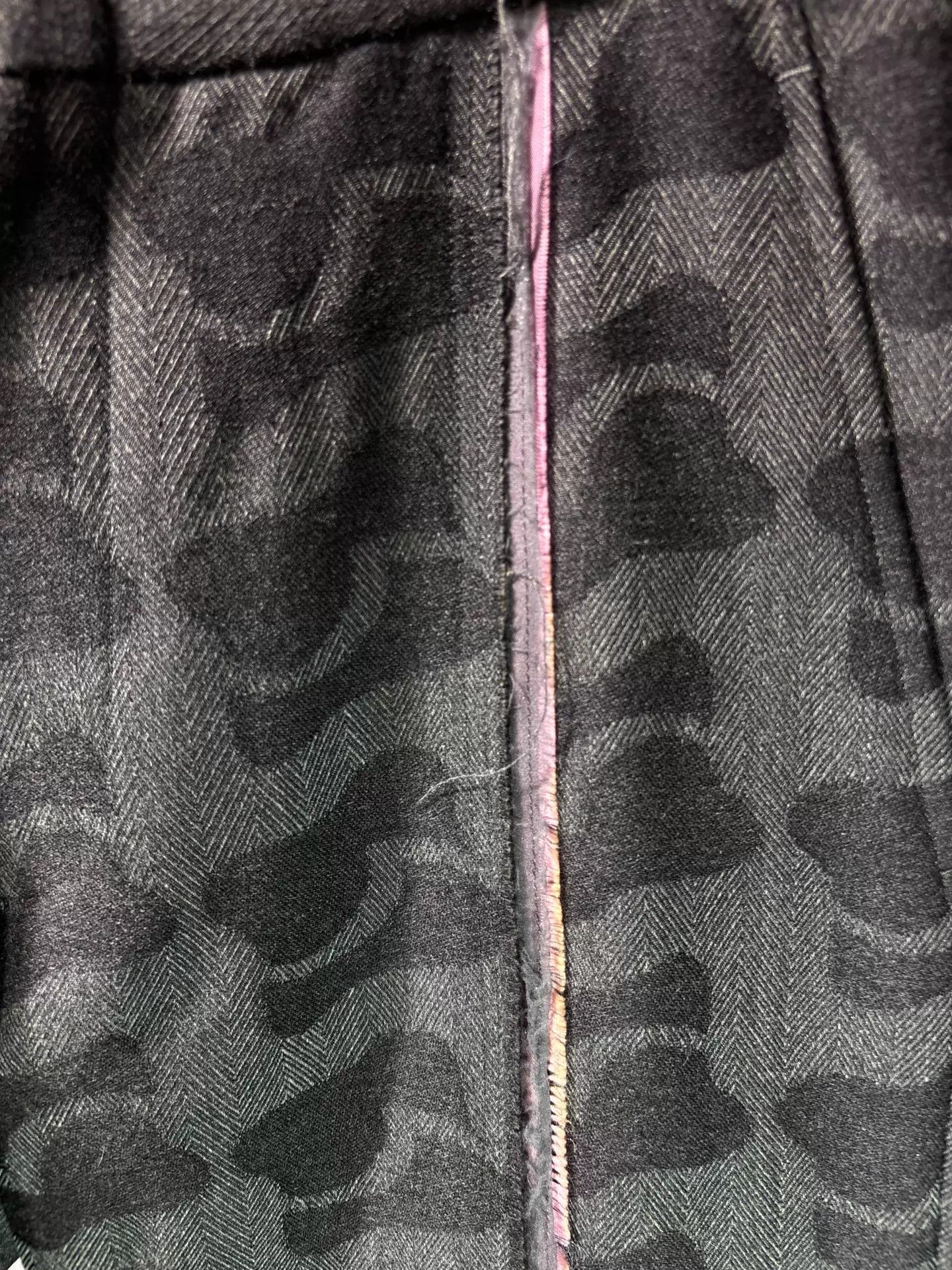 Comme des Garcons CDG Homme Plus 03aw Wool Prntd HB Org Pnl Lined Pnt Size US 30 / EU 46 - 3 Thumbnail