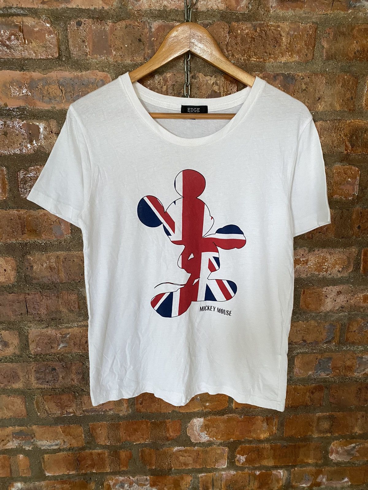 20471120 Vtg Edge Rupert Japan x Mickey UK citizens of the world Size US M / EU 48-50 / 2 - 2 Thumbnail