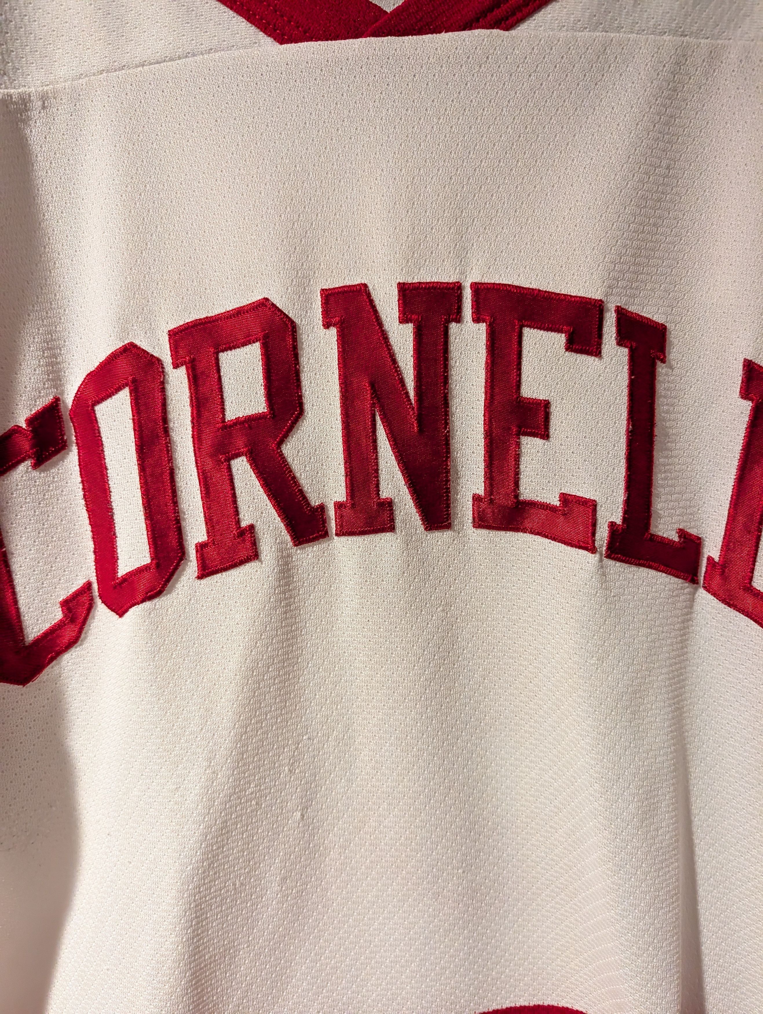 NCAA Vintage 90s Cornell University Gooley YOUTH Hockey Jersey Size US M / EU 48-50 / 2 - 2 Thumbnail