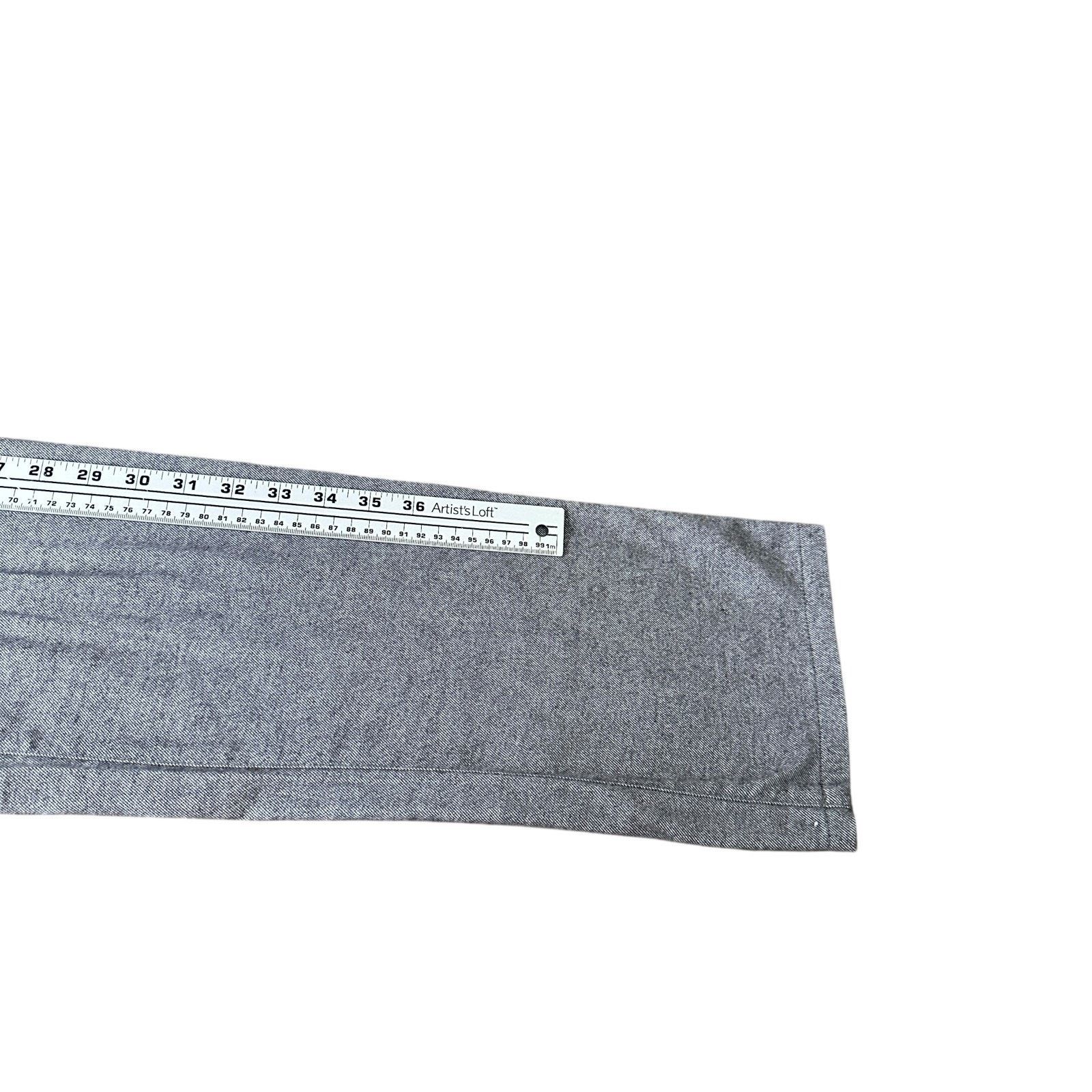Peter Millar Peter Millar Flannel Brushed Cotton Chino Pants Men 36 Gray Size US 36 / EU 52 - 9 Thumbnail