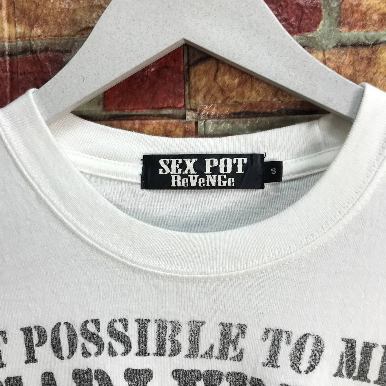 Revenge × Seditionaries SEX POT REVENGE SKULL DEADLY BLOW PUNK POWER SEDITIONARIES Size US S / EU 44-46 / 1 - 6 Thumbnail