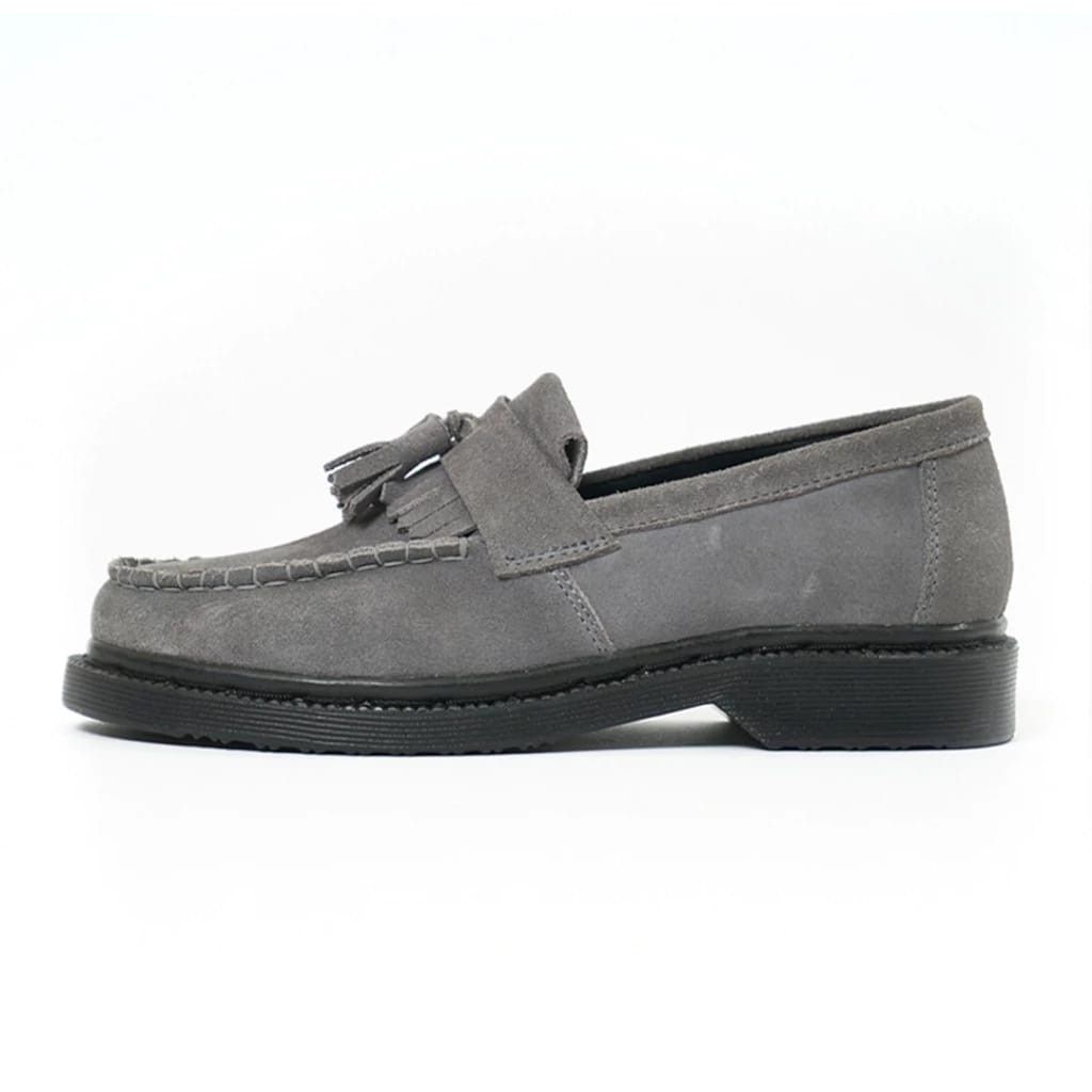 Designer Zephyr Suede Loafer Grey Size US 10 / EU 43 - 2 Thumbnail