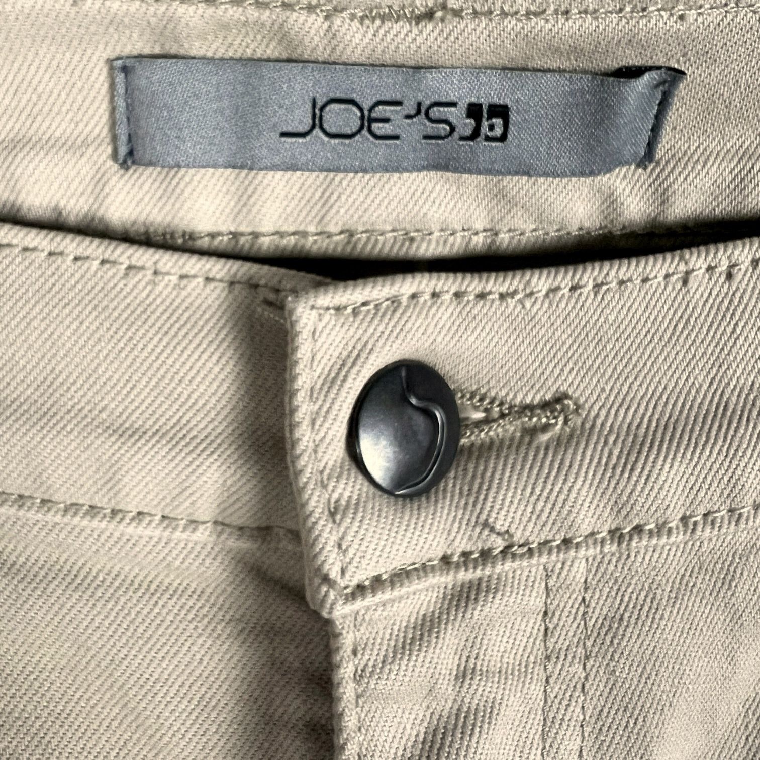 Joe's Women's Joe's Jeans High-Rise Tan Fringe Wide Leg Pants - 33 Size 33" - 3 Thumbnail