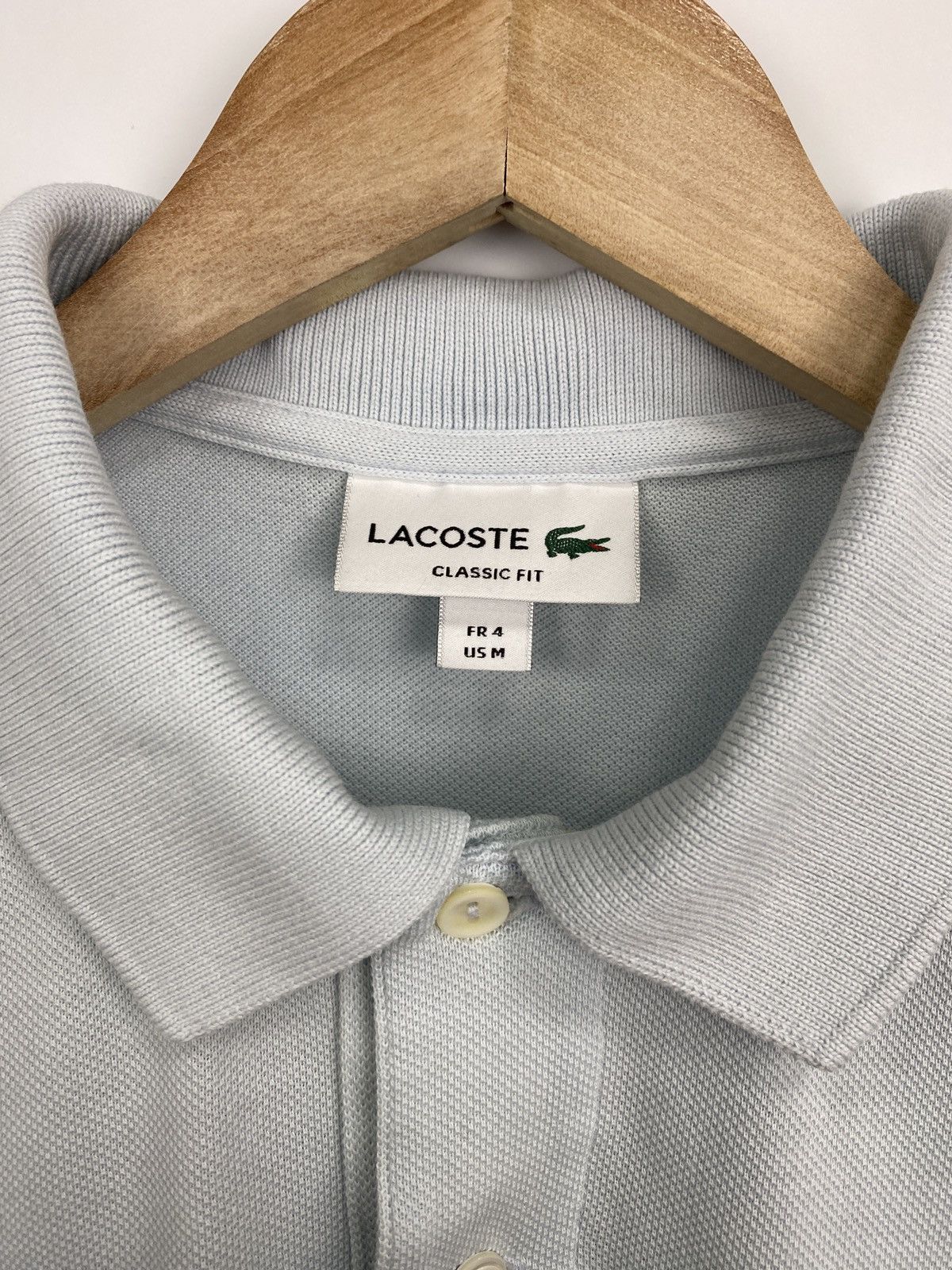 Lacoste 🇫🇷 Vintage Lacoste Polo T-Shirt Made in France Retro Rare Y2K Size US M / EU 48-50 / 2 - 5 Thumbnail