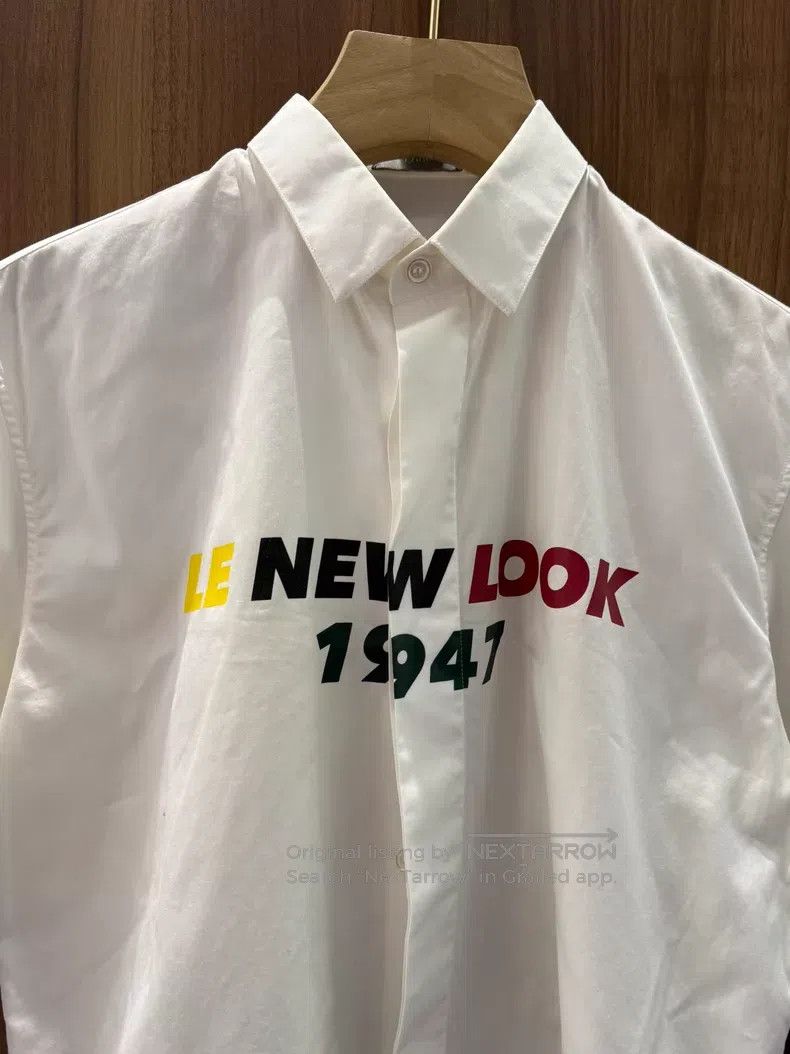 Dior Dior Size 37 1947 letter printed long-sleeved shirt Size US XXS / EU 40 - 3 Thumbnail