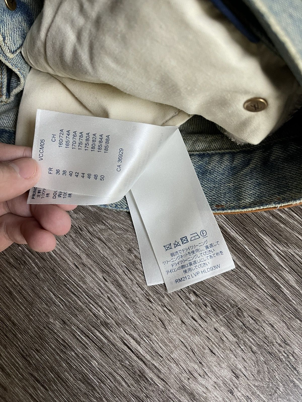 Louis Vuitton Louis Vuitton Tourist vs Purist Denim Jeans Size US 30 / EU 46 - 14 Thumbnail