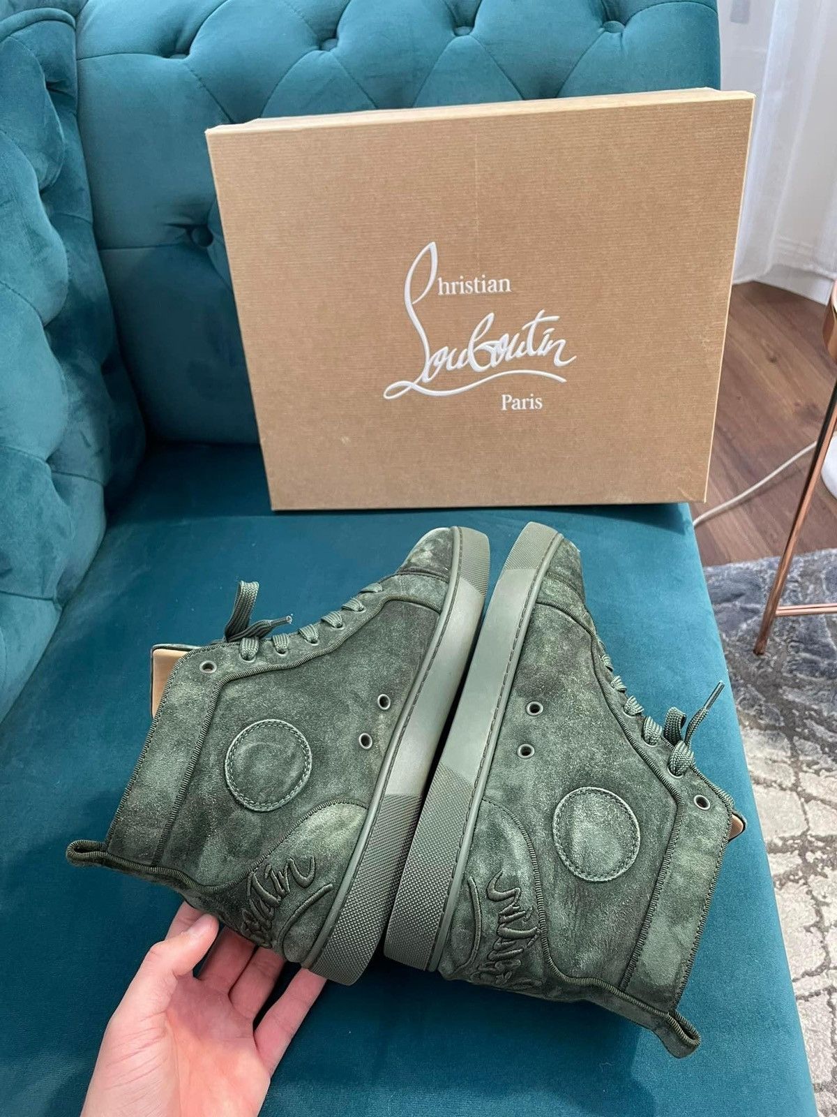 Christian Louboutin Christian Louboutin Fun Louis Flat high sneaker Size US 9 / EU 42 - 12 Thumbnail