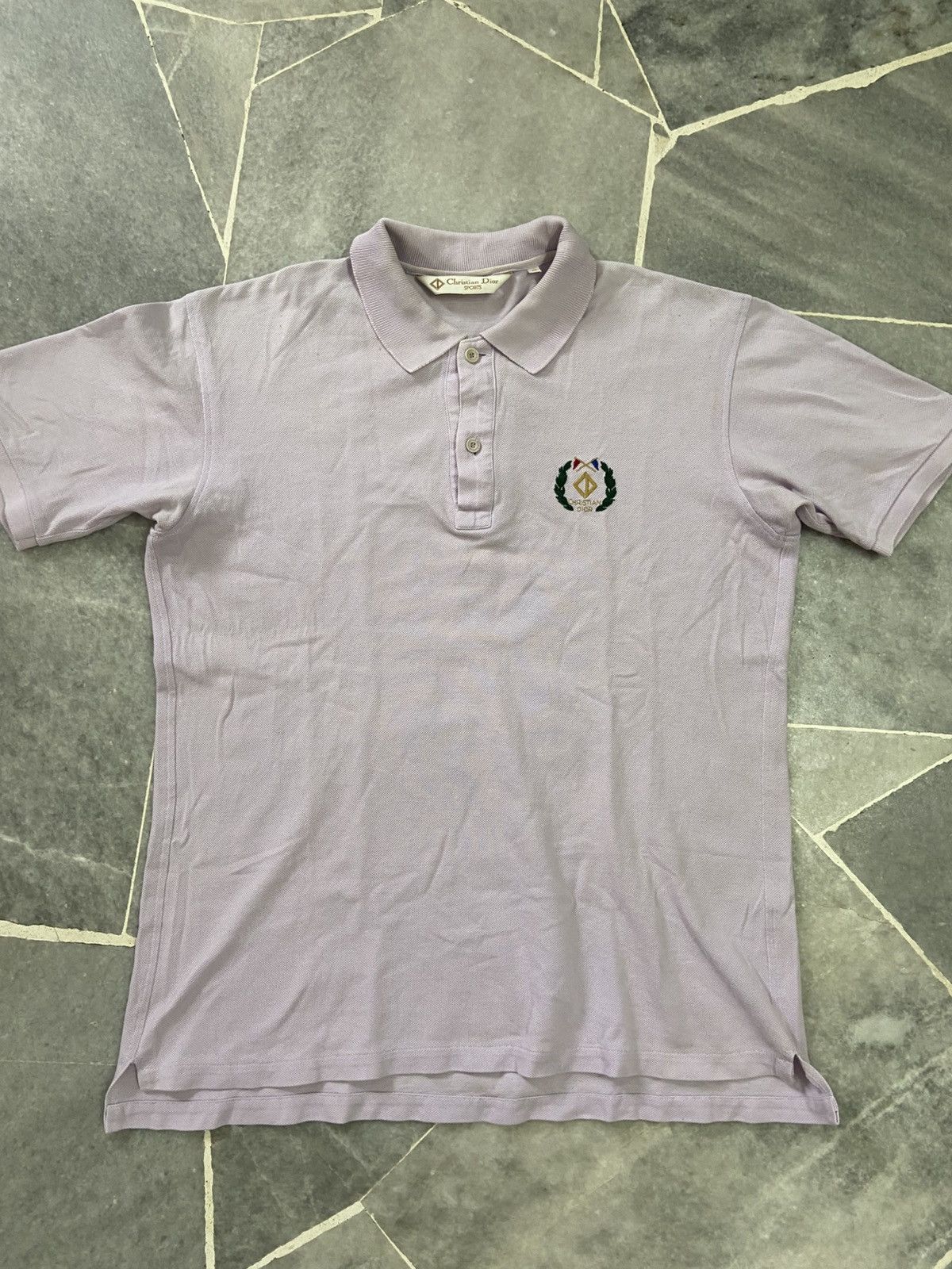 Dior Christian Dior polo shirt t-shirt tee CD Logo Size US M / EU 48-50 / 2 - 4 Thumbnail