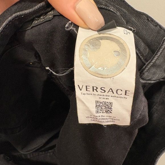 Versace Versace -Woman’s Black Jeans Size 31" - 11 Thumbnail