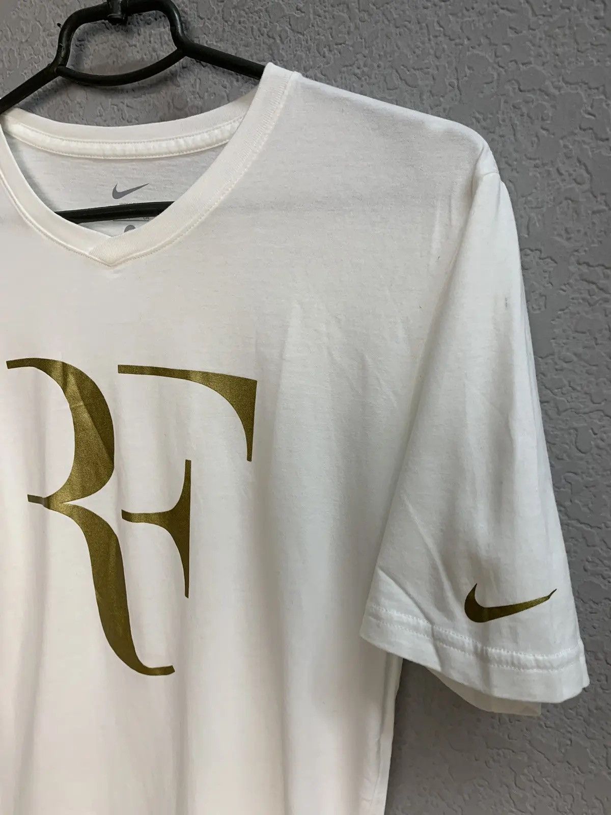Nike × Vintage Nike Roger Federer RF tennis vintage tee t-shirt size M Y2K Size US S / EU 44-46 / 1 - 4 Thumbnail