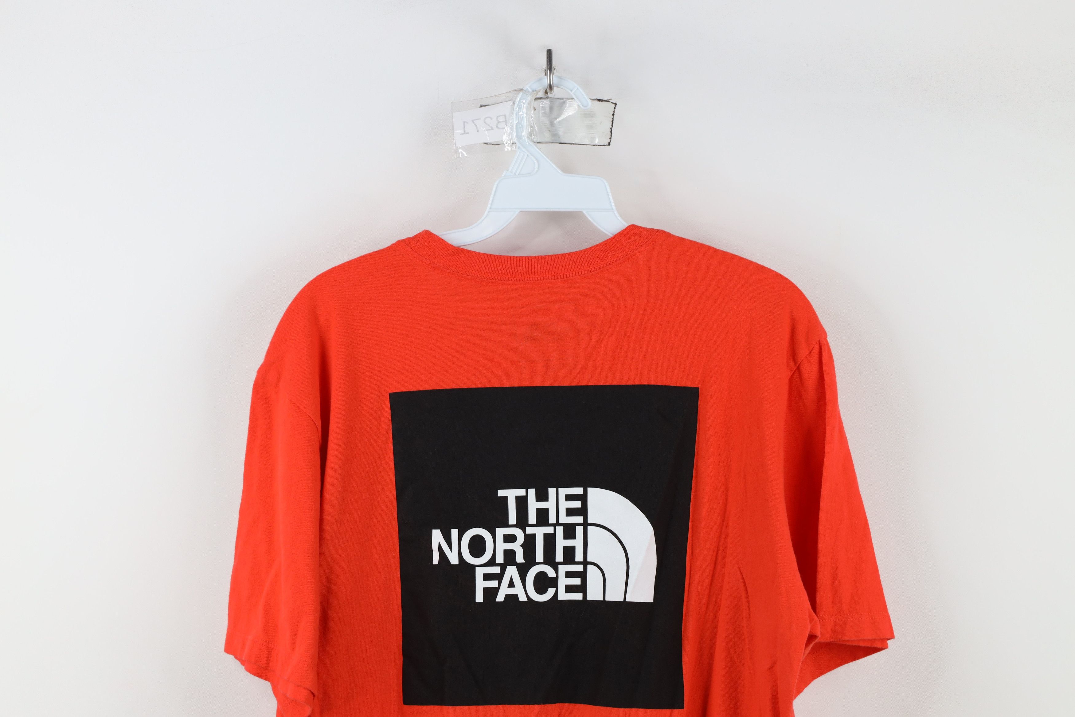 The North Face × Vintage The North Face Spell Box Logo Short Sleeve T-Shirt Orange Size US M / EU 48-50 / 2 - 13 Thumbnail