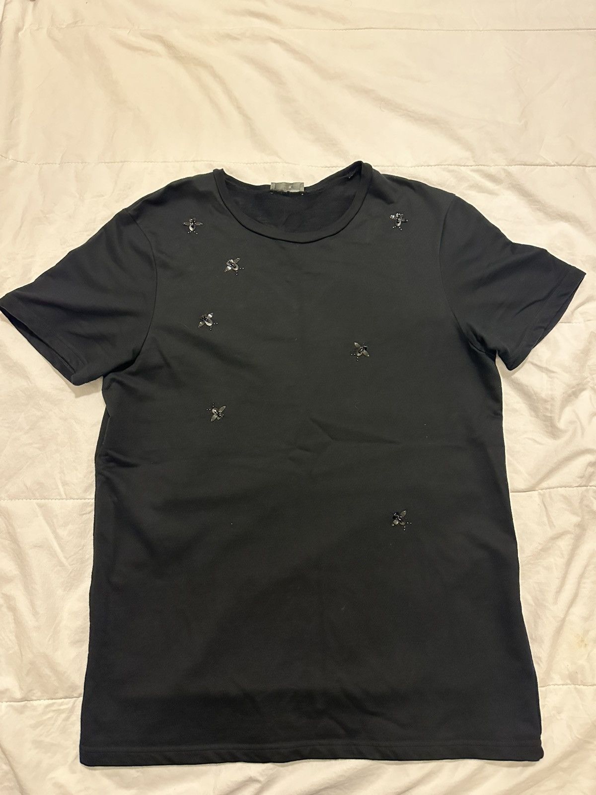 Dior Dior t-shirt with sequined bees Size US L / EU 52-54 / 3 - 1 Thumbnail