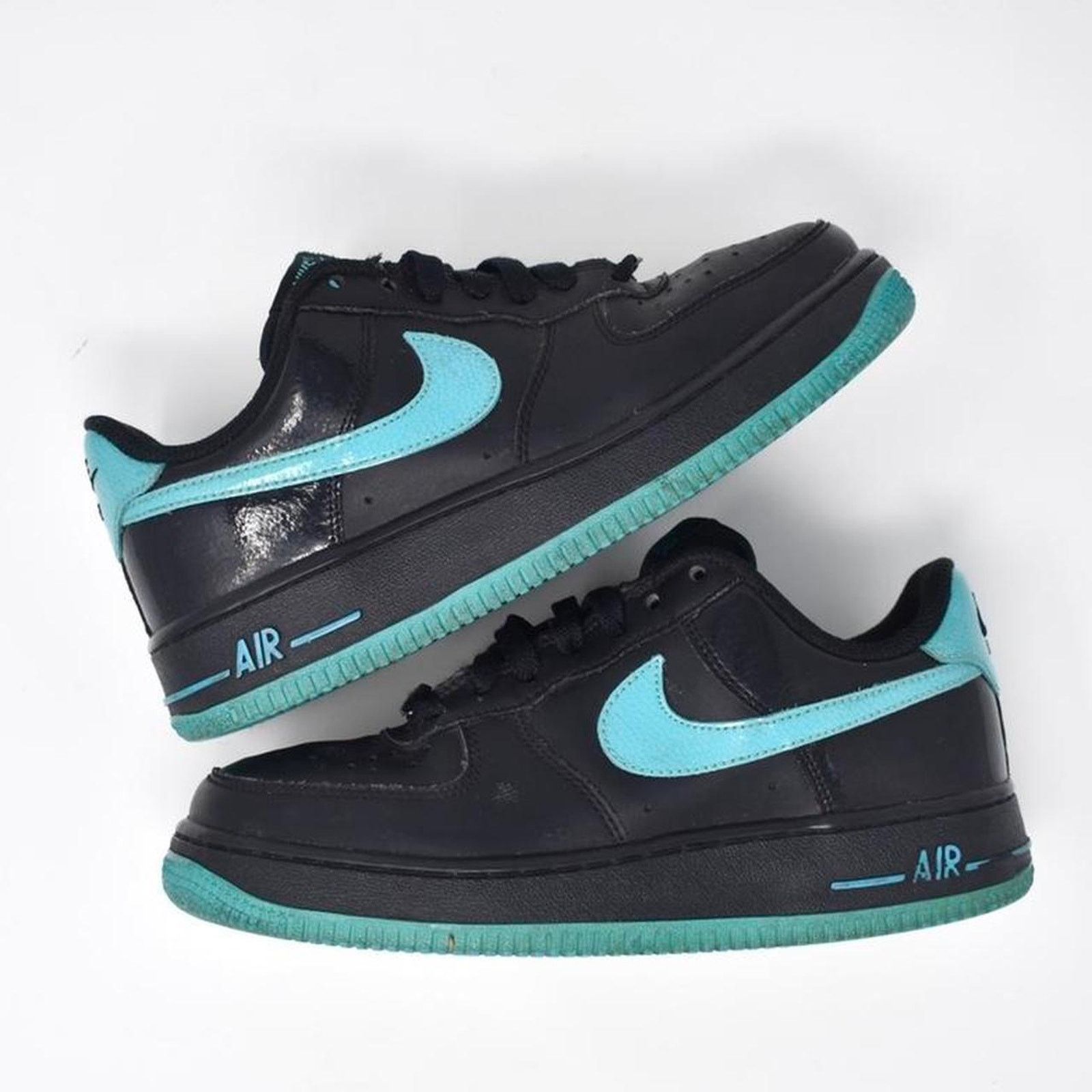 Nike 2011 Nike Air Force 1 Low “Coral Blue” Size US 6 / IT 36 - 2 Thumbnail