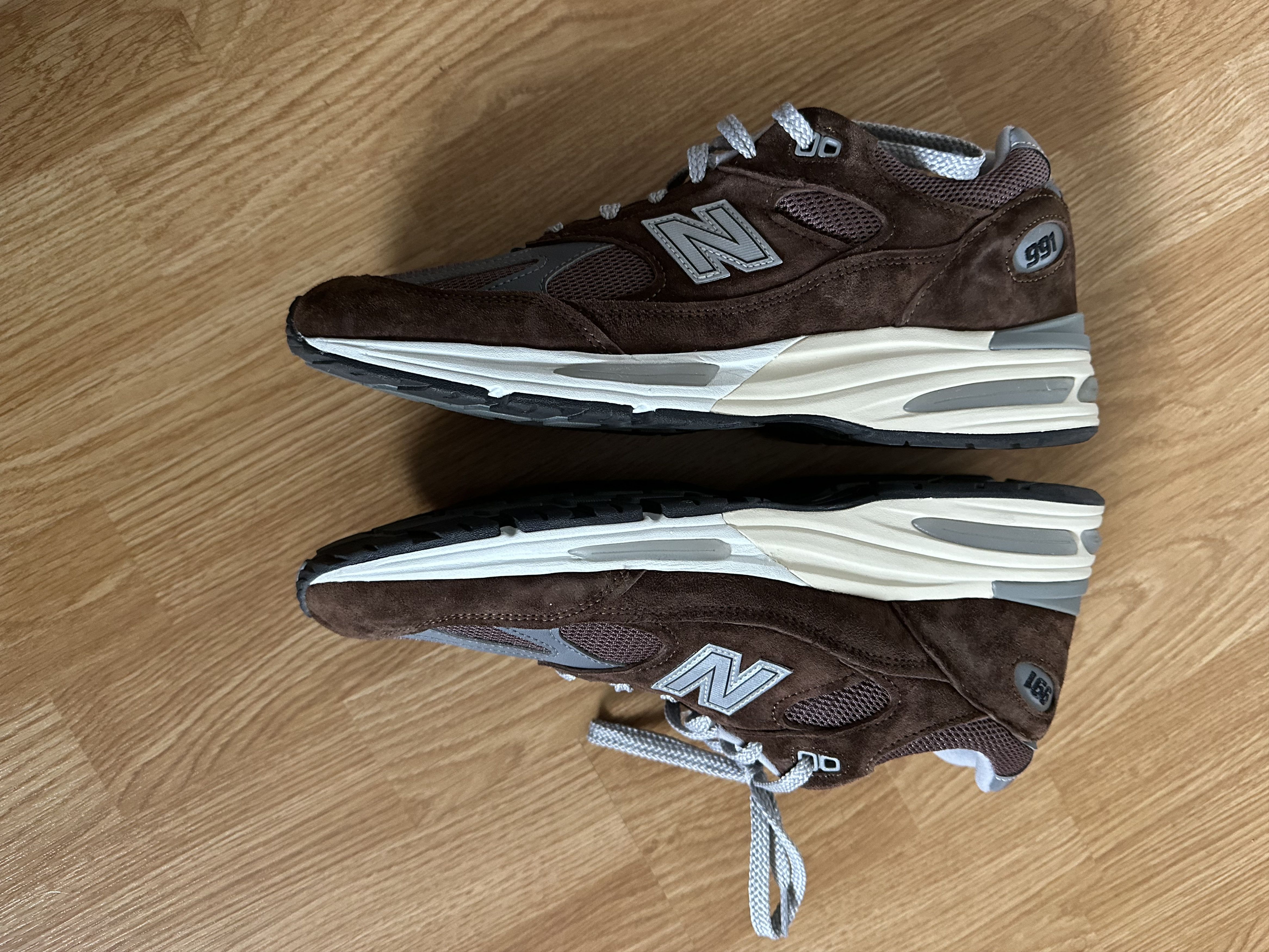 New Balance Made in UK 991v2 (U991BR2) Size US 10.5 / EU 43-44 - 9 Thumbnail