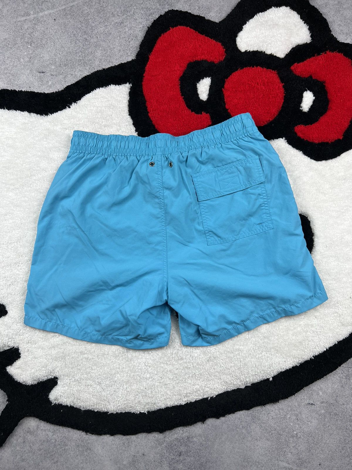 Polo Ralph Lauren Crazy Polo Ralph Lauren Blue Y2K Nylon Shorts Size US 32 / EU 48 - 6 Thumbnail
